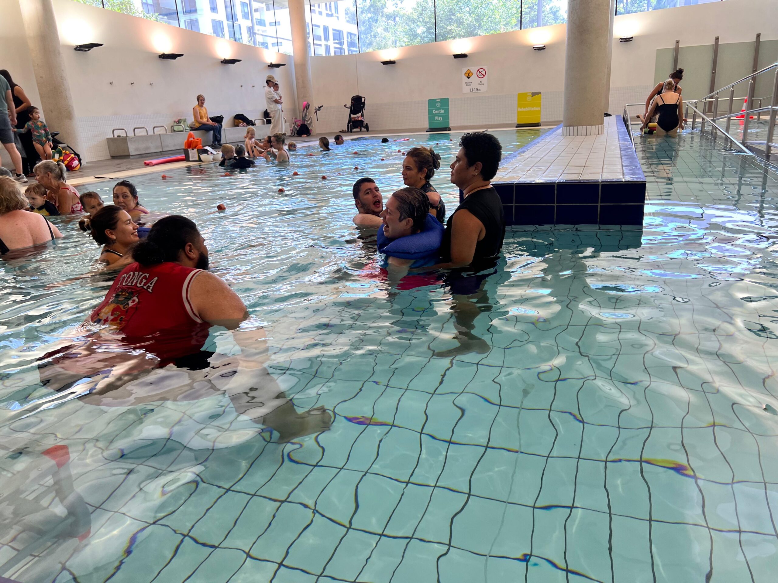 Swimming, Angels On Wheels