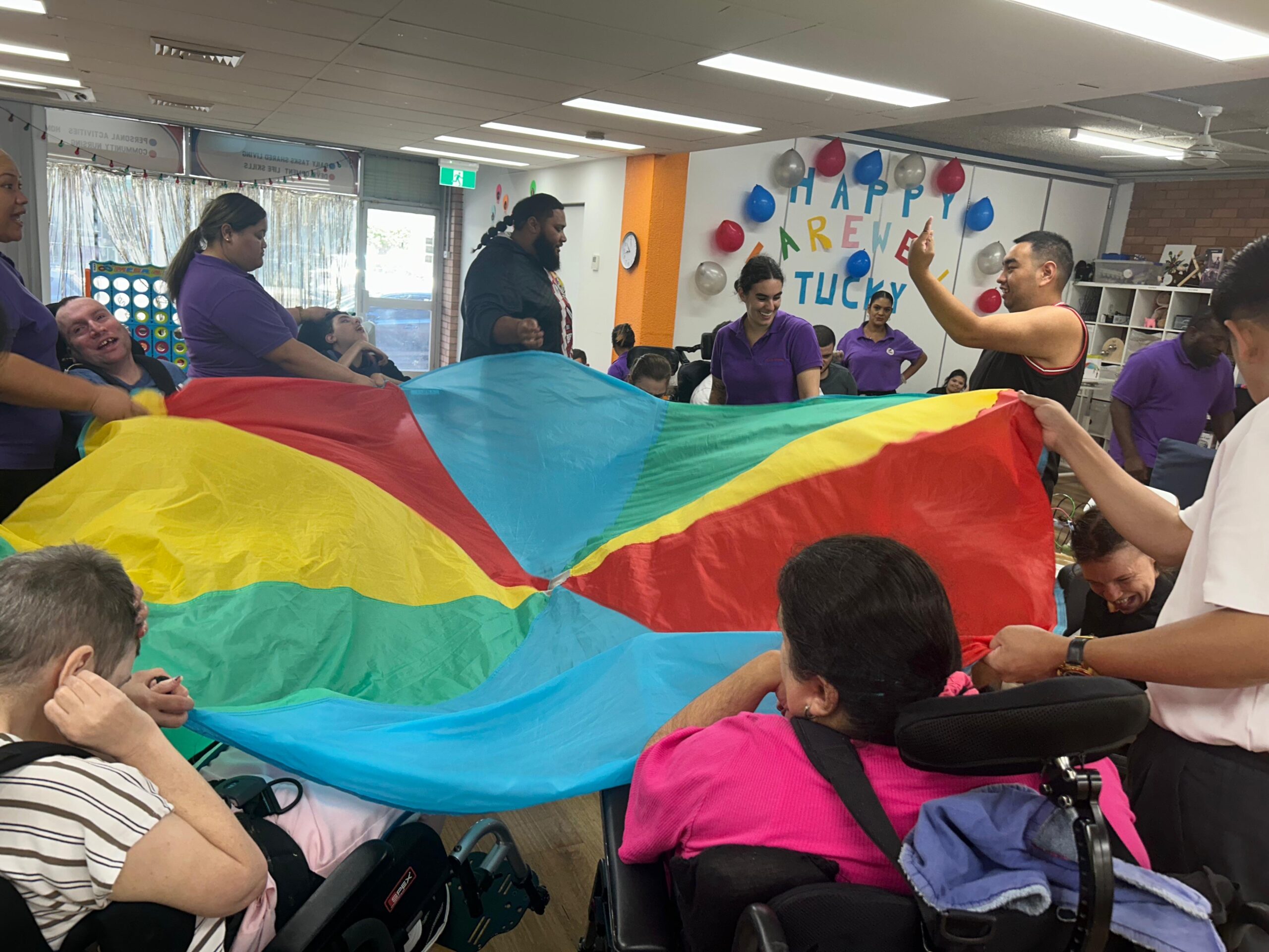 Parachute Game, Angels On Wheels