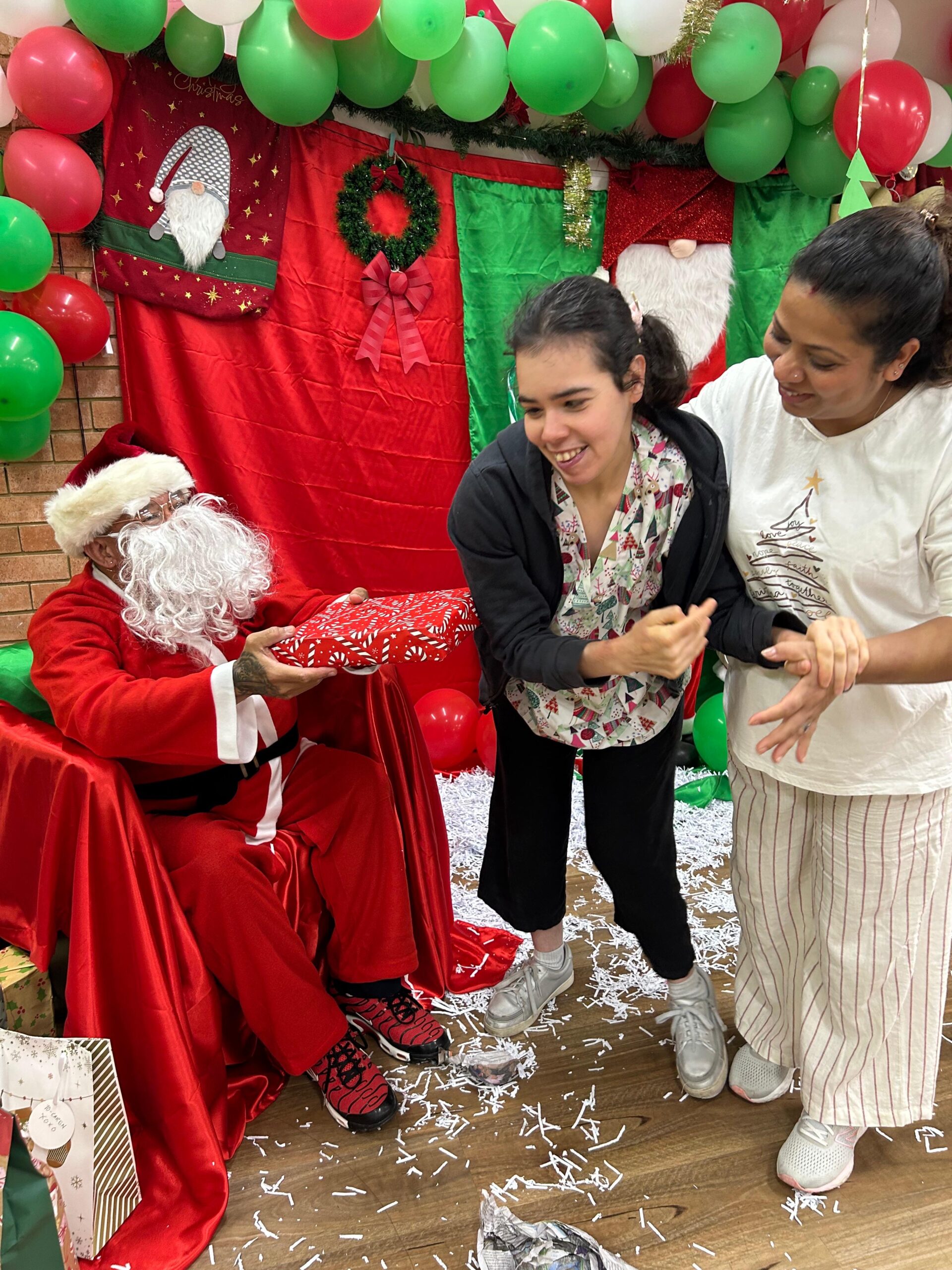 Christmas party, Angels On Wheels