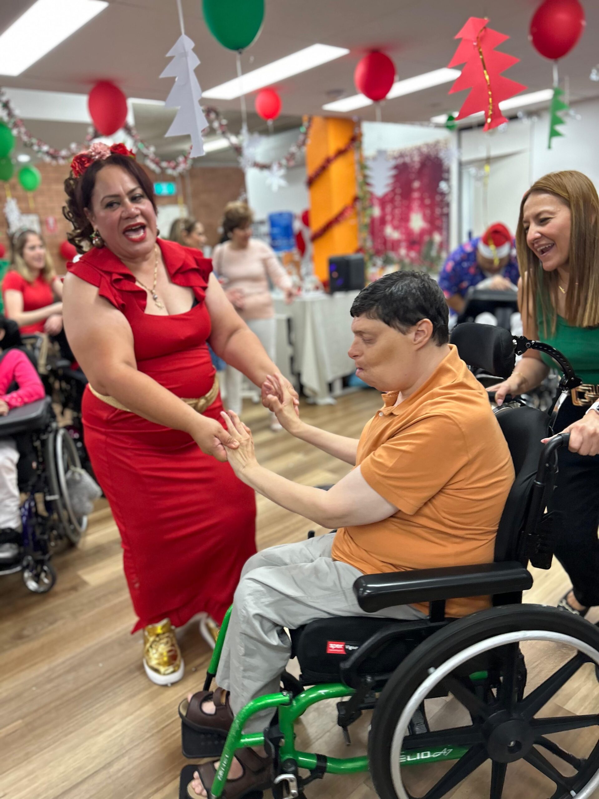 Christmas party, Angels On Wheels