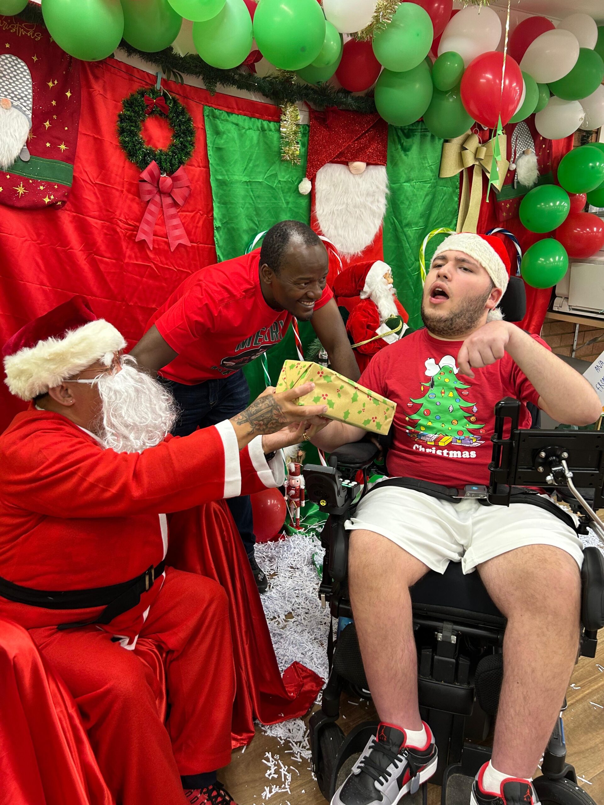 Christmas party, Angels On Wheels