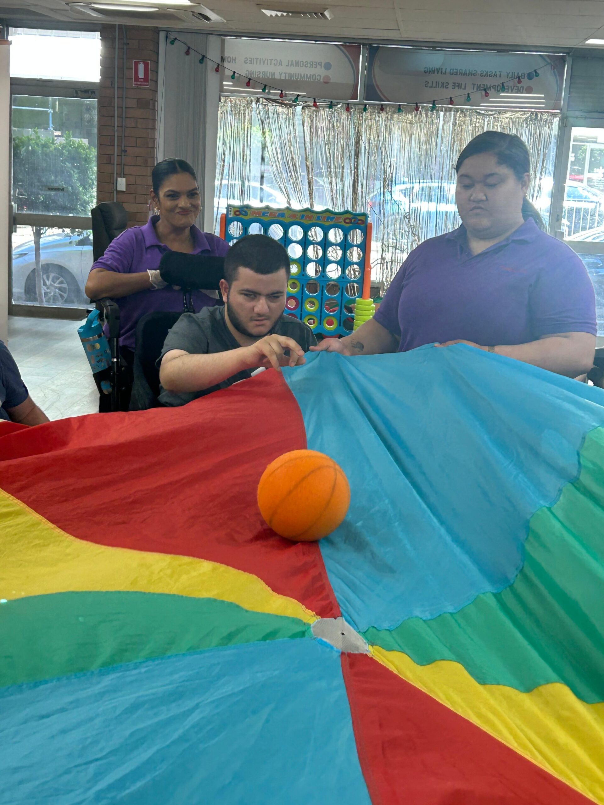 Parachute Game, Angels On Wheels