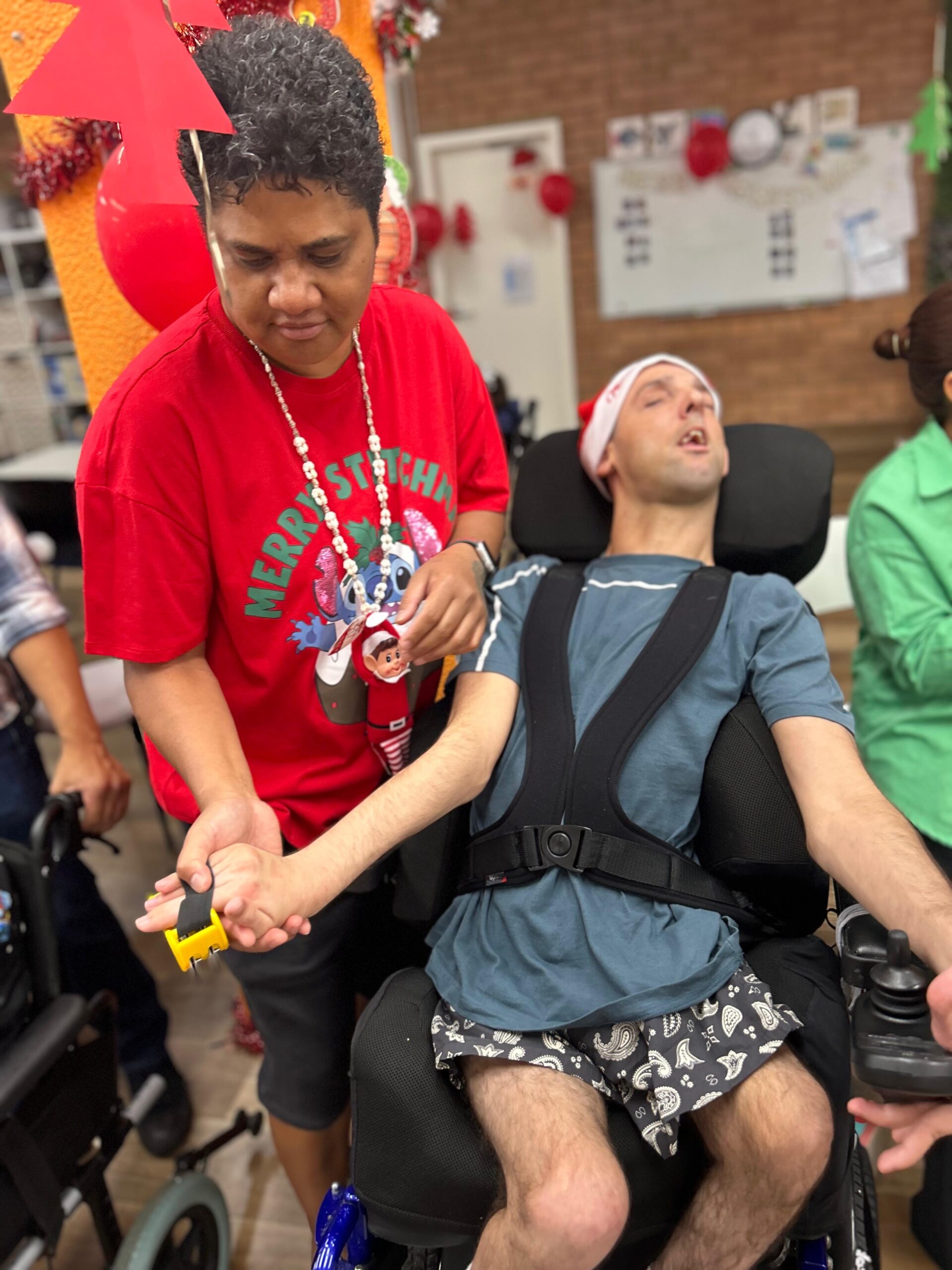 Christmas party, Angels On Wheels