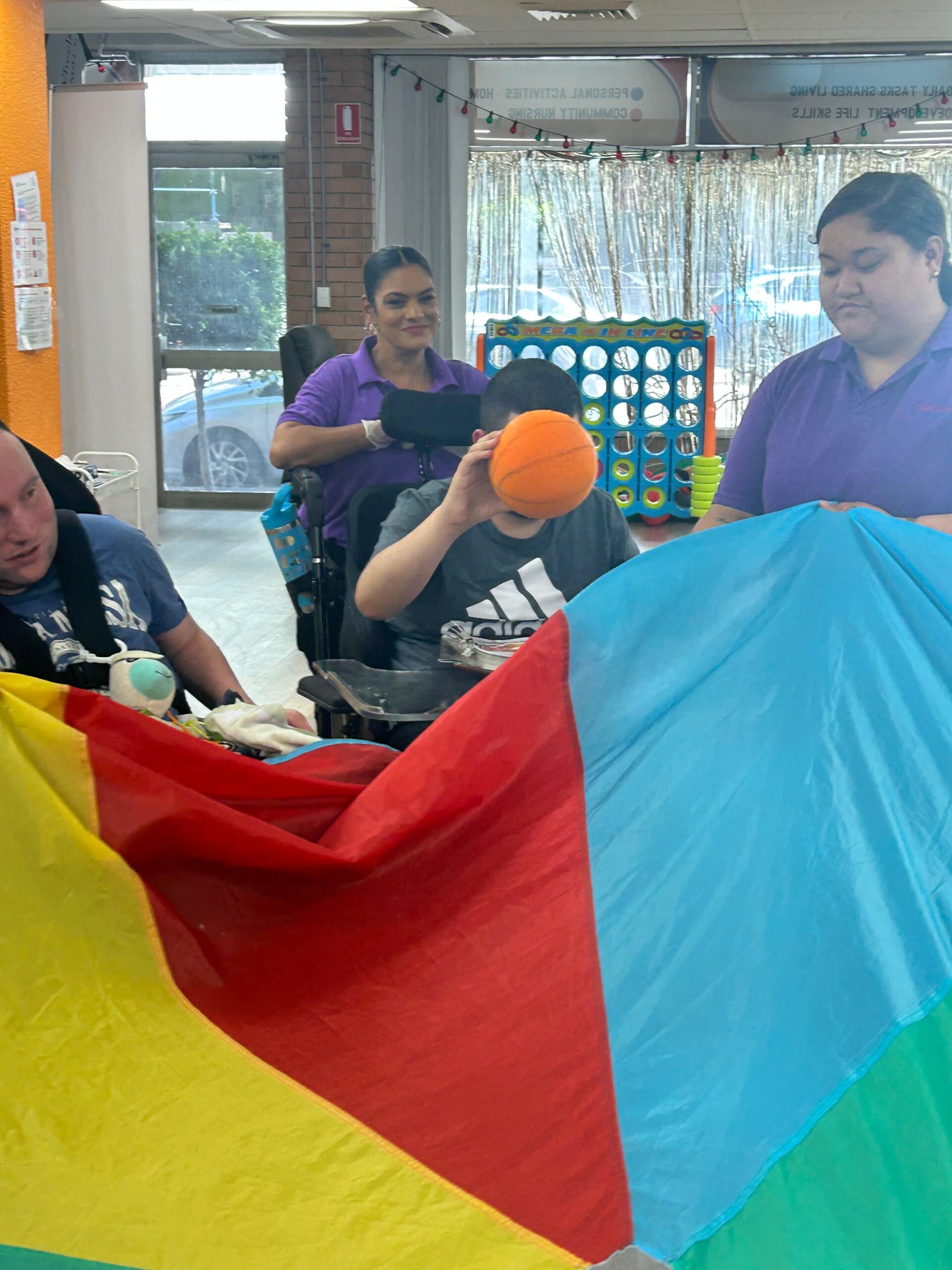 Parachute Game, Angels On Wheels