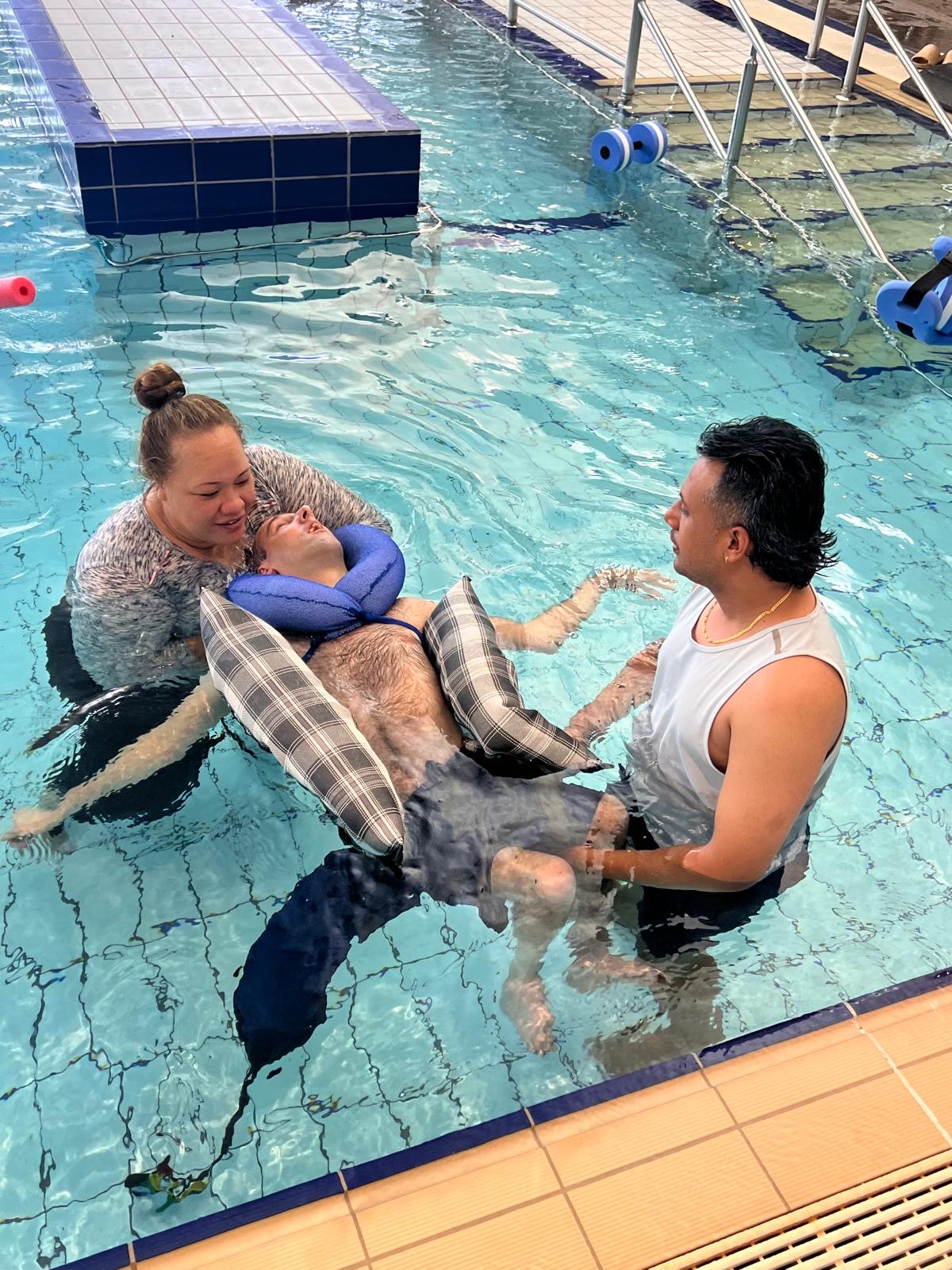 Swimming, Angels On Wheels