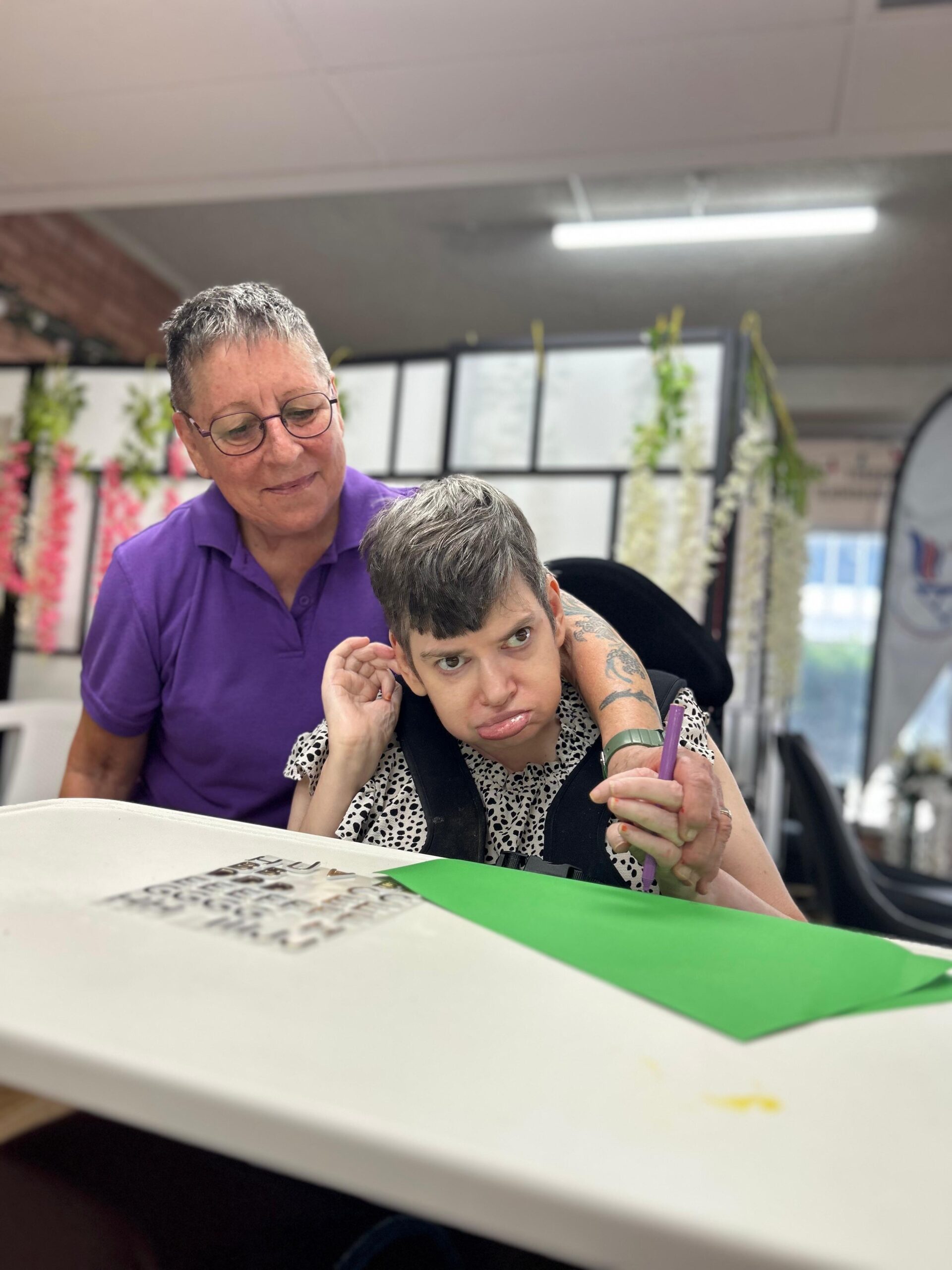 Birthday Card Making, Angels On Wheels