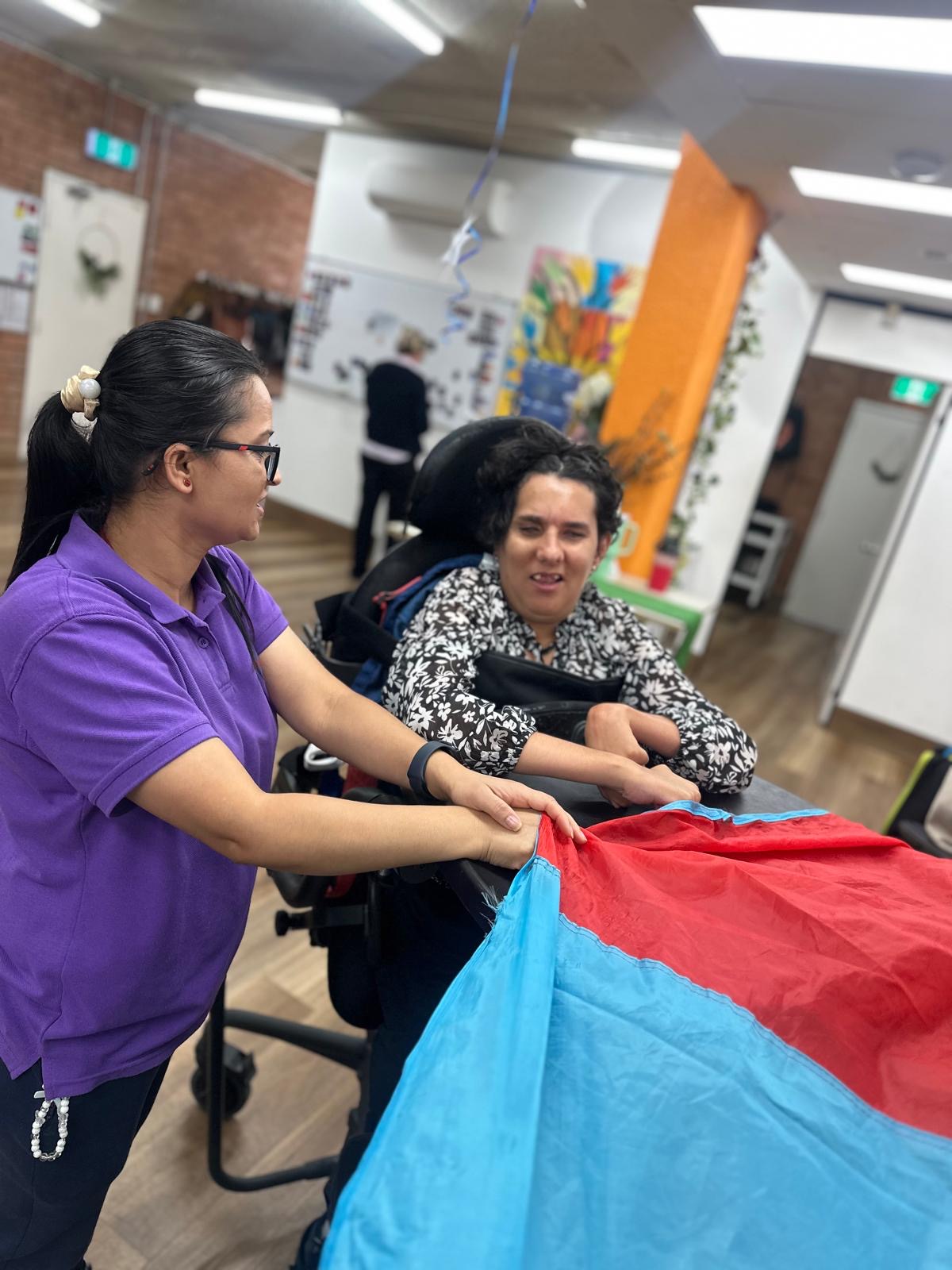 Parachute Game, Angels On Wheels