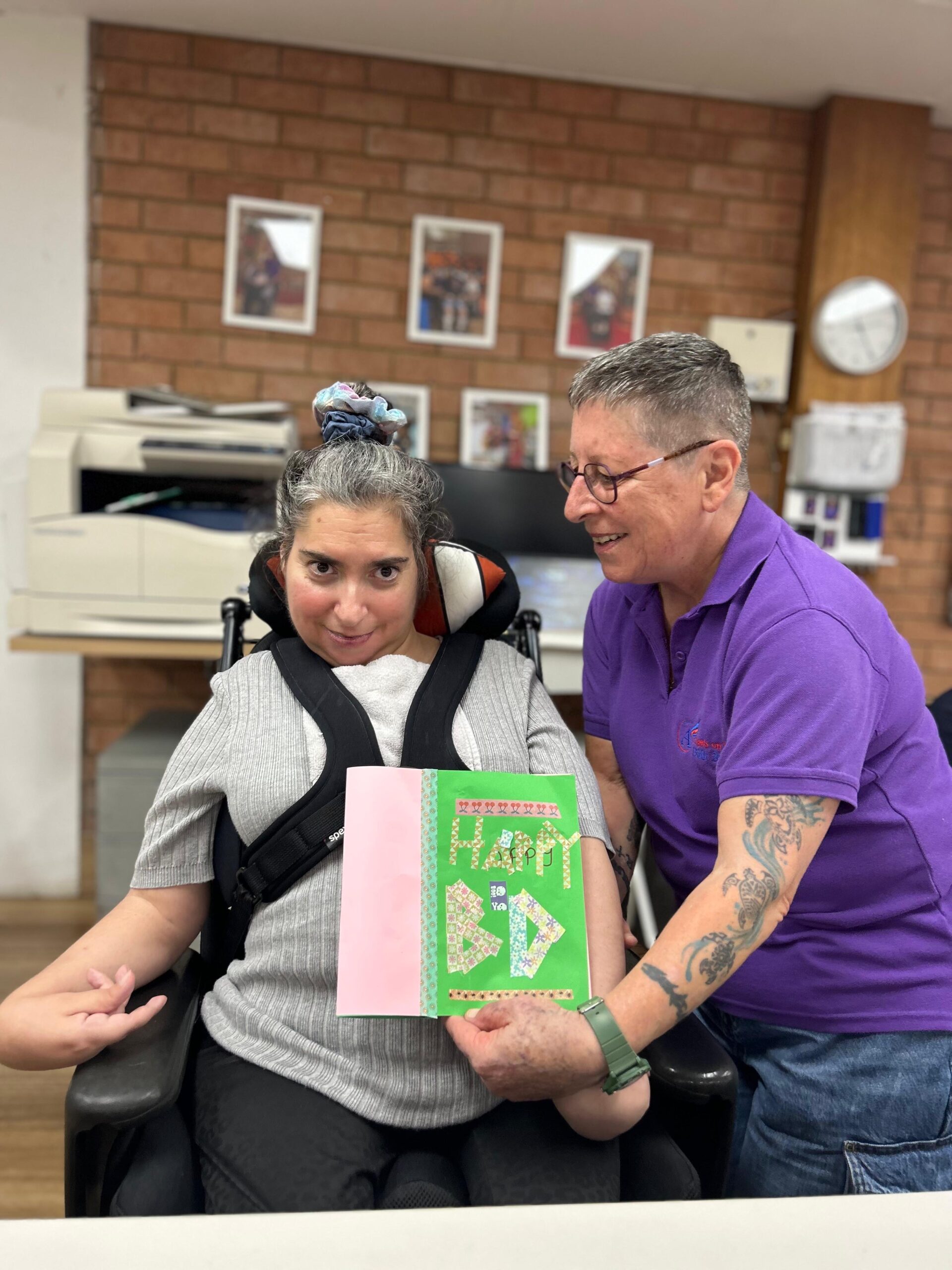 Birthday Card Making, Angels On Wheels