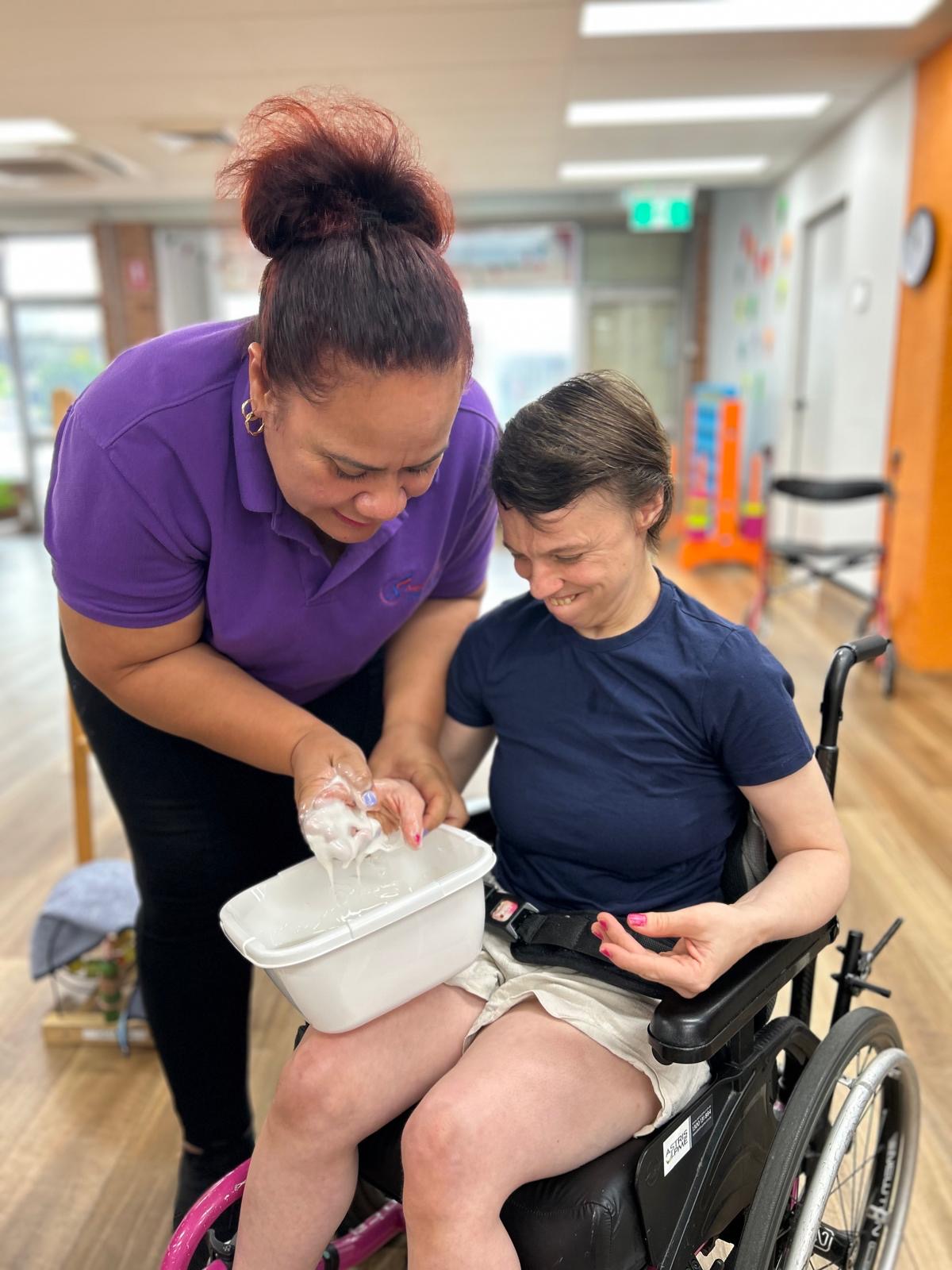 Slime Making, Angels On Wheels