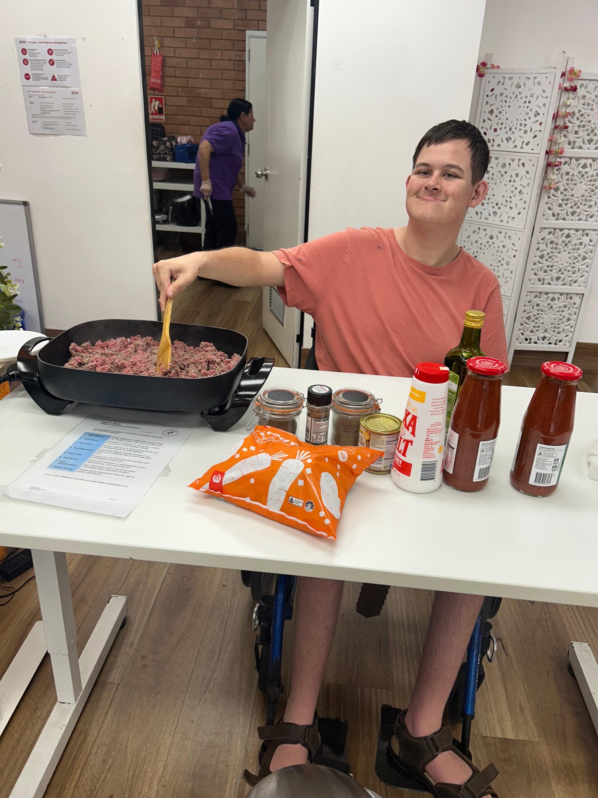 Cooking Program, Angels On Wheels