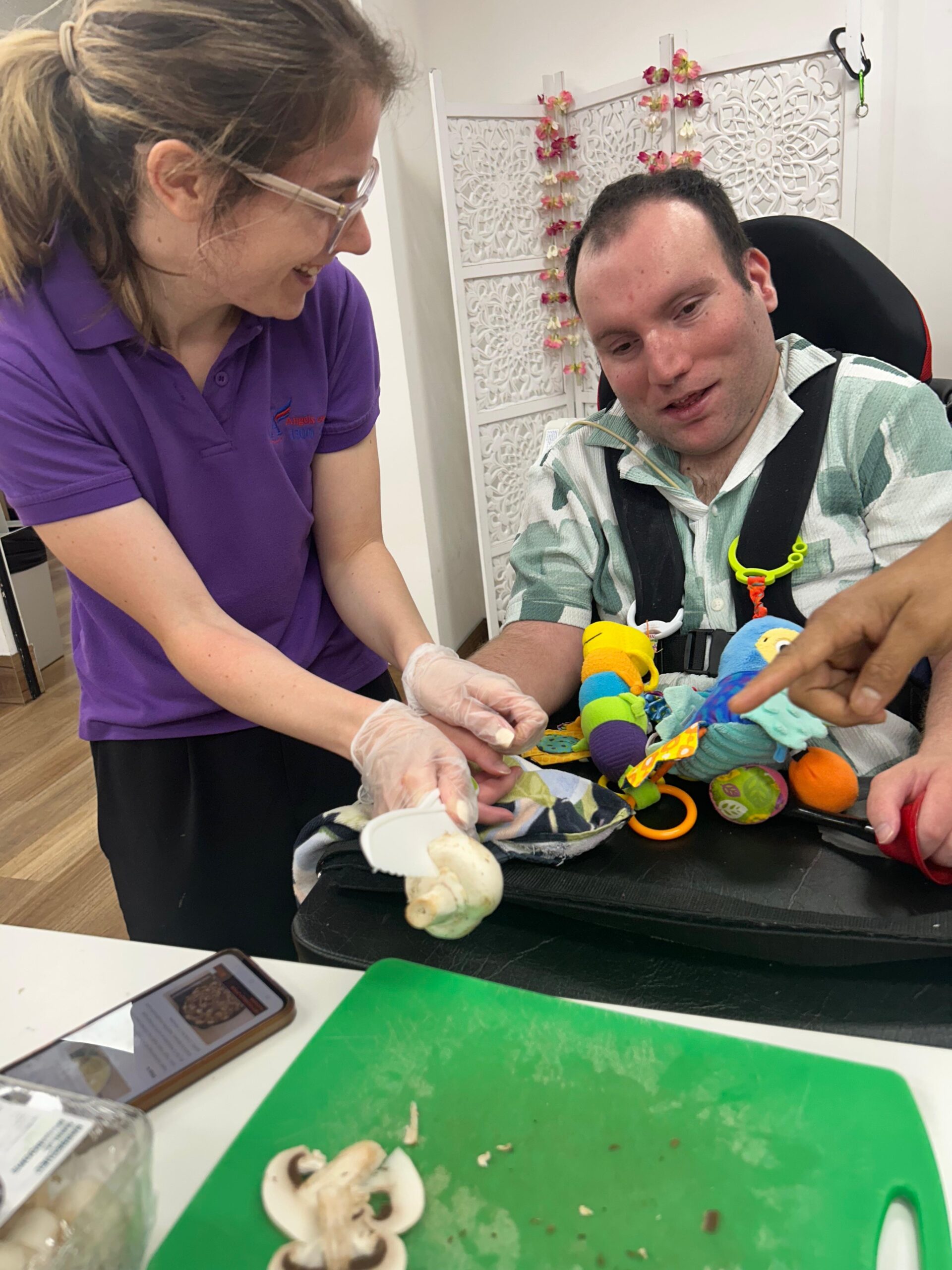 Cooking Program, Angels On Wheels