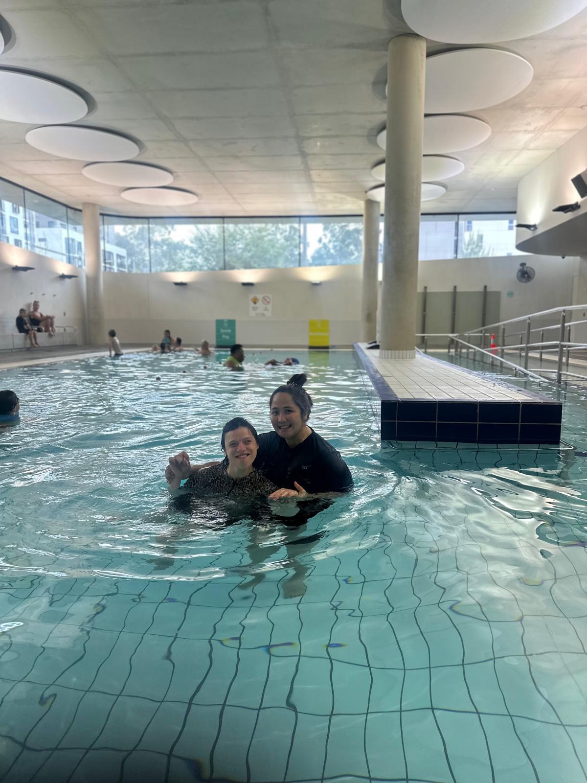 Swimming, Angels On Wheels