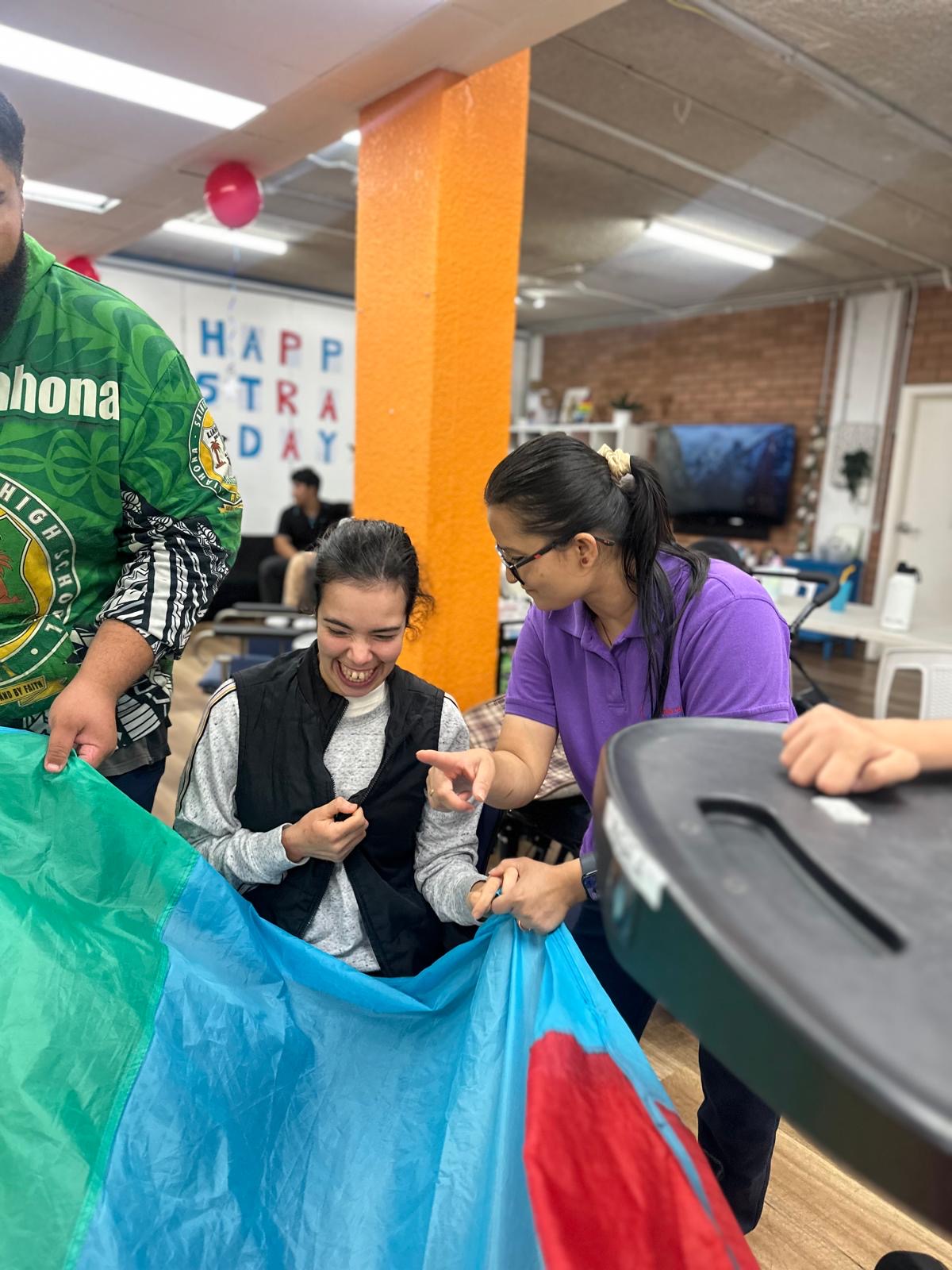 Parachute Game, Angels On Wheels