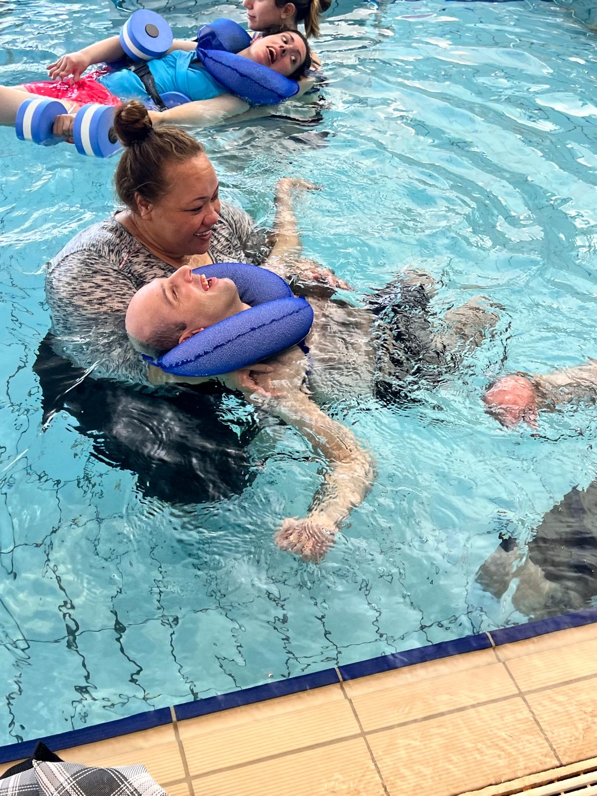 Swimming, Angels On Wheels