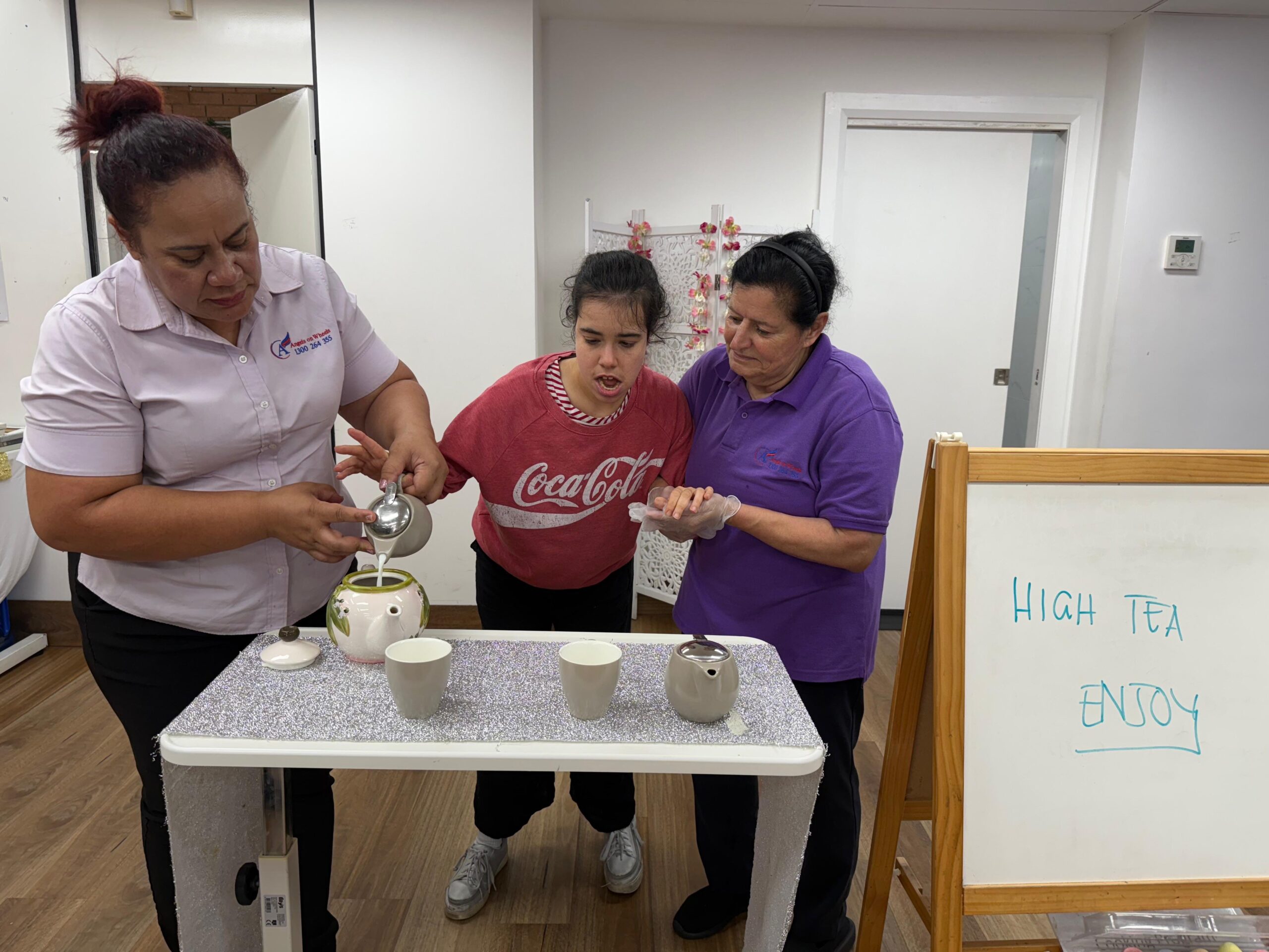 High Tea, Angels On Wheels
