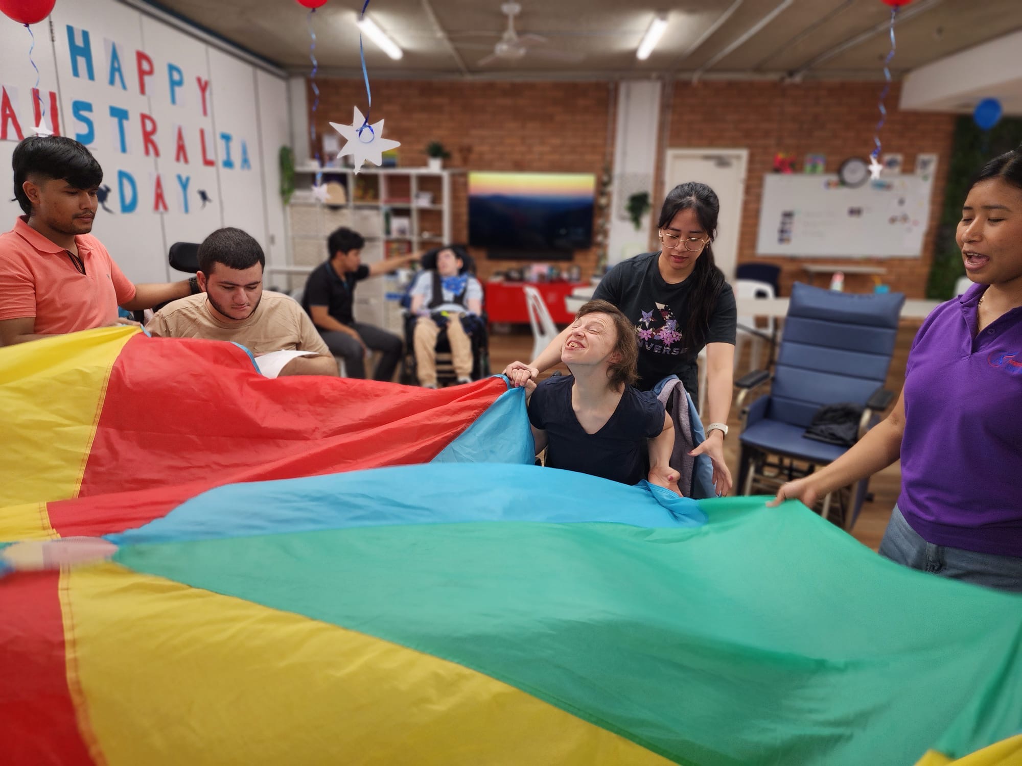 Parachute Game, Angels On Wheels