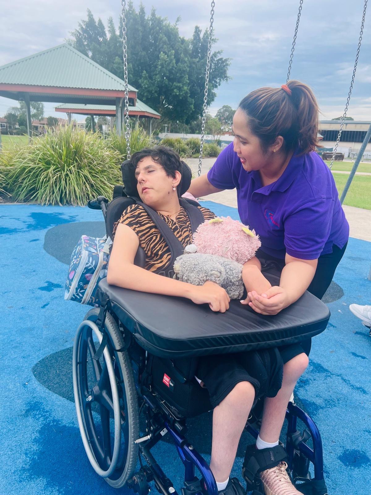 Rotary Park, Angels On Wheels