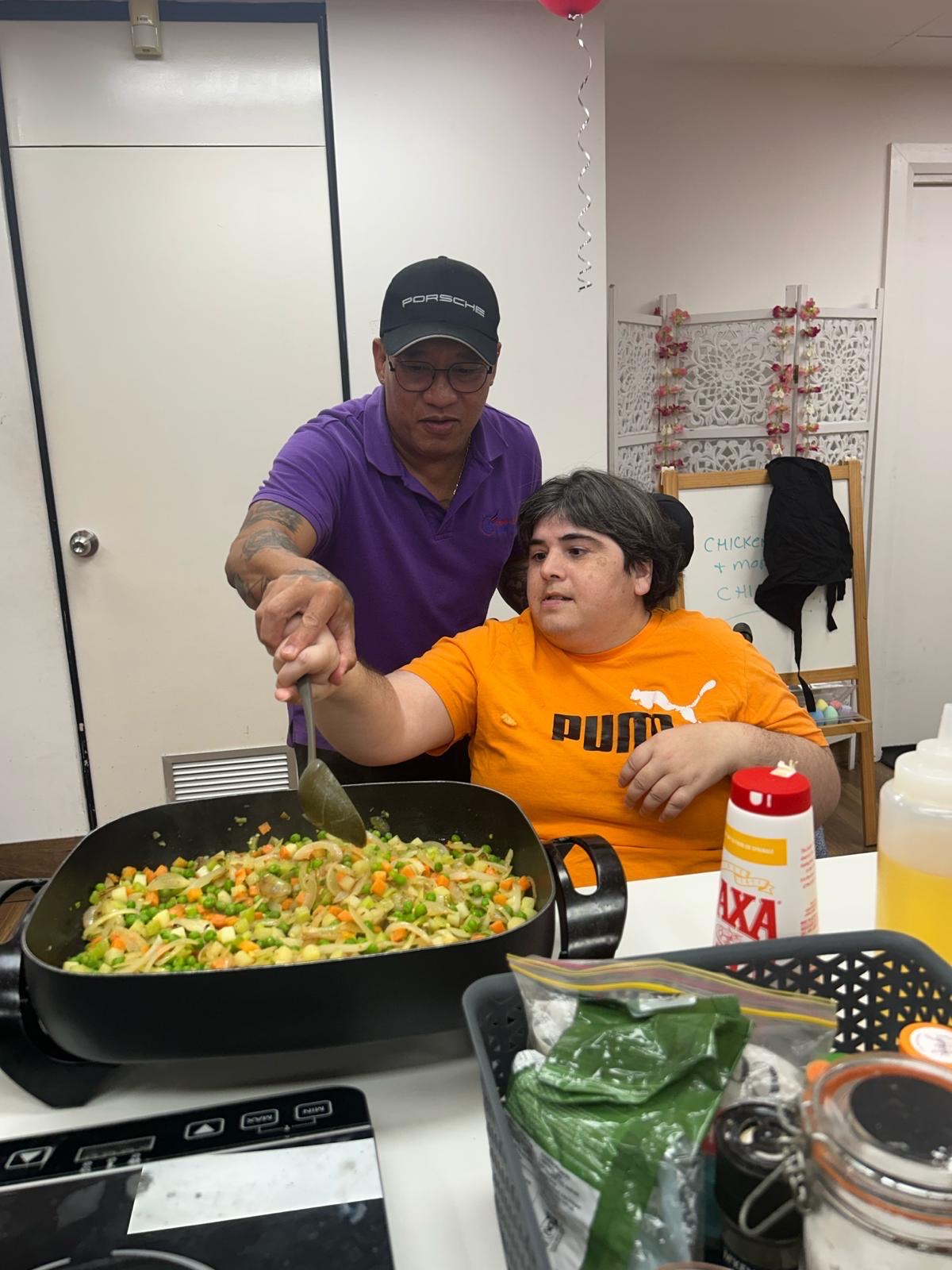 Cooking Program, Angels On Wheels