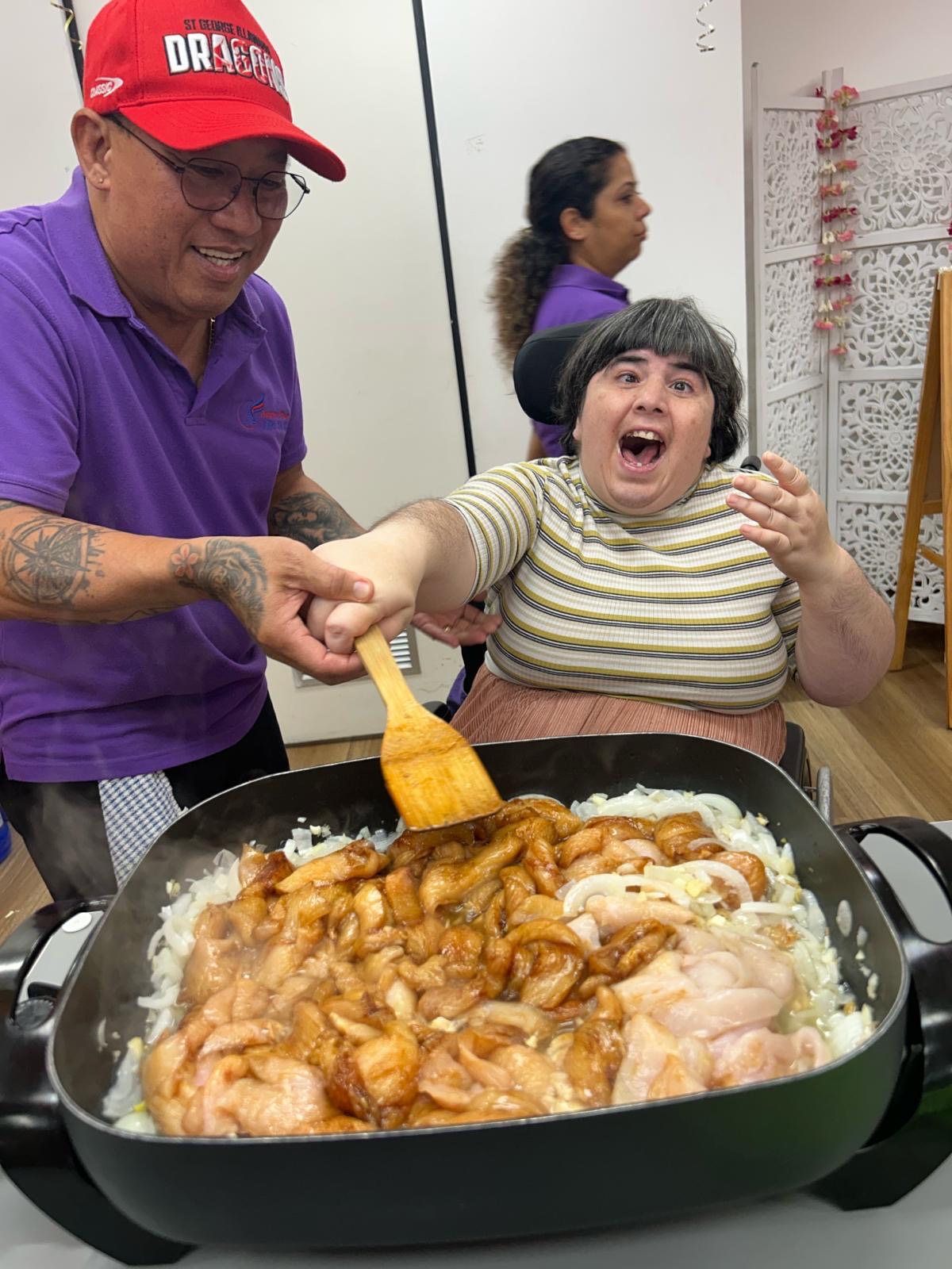 Cooking Program, Angels On Wheels