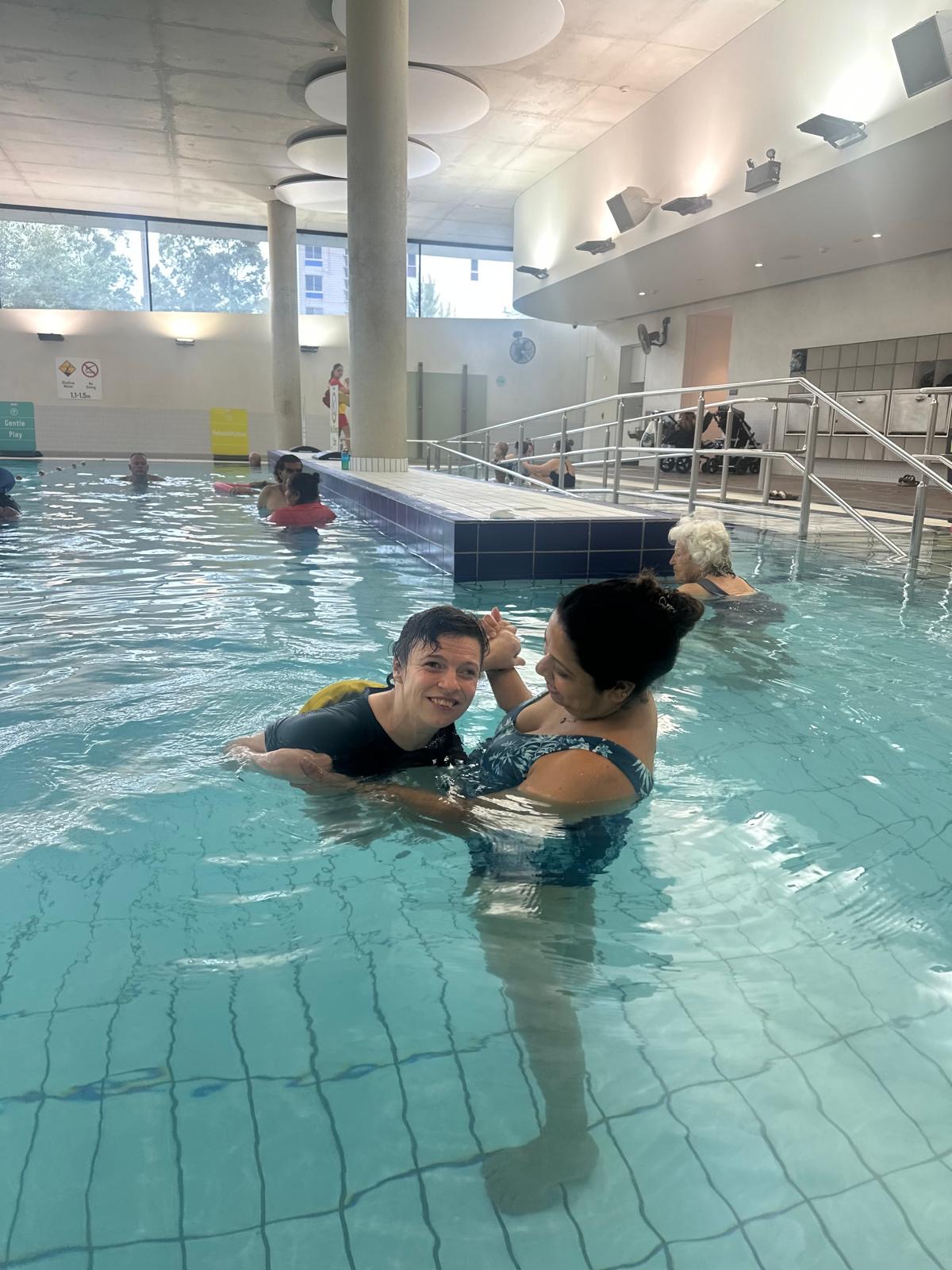 Swimming, Angels On Wheels