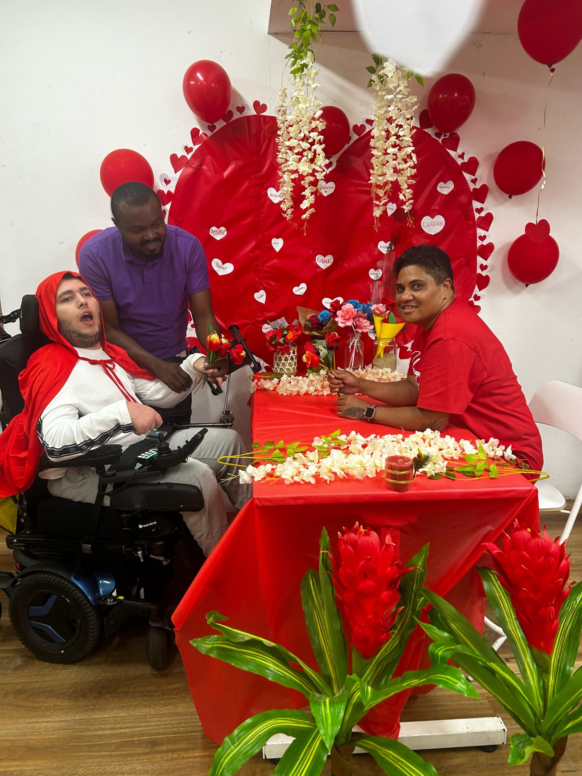 Celebrating Valentines Day, Angels On Wheels