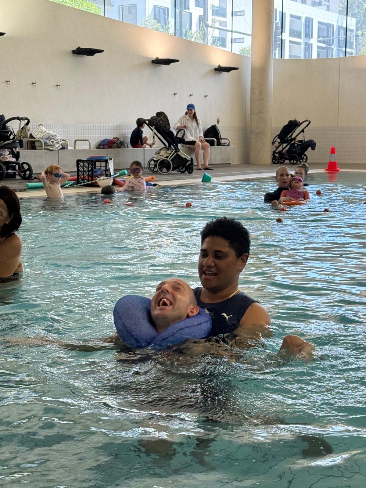 Swimming, Angels On Wheels