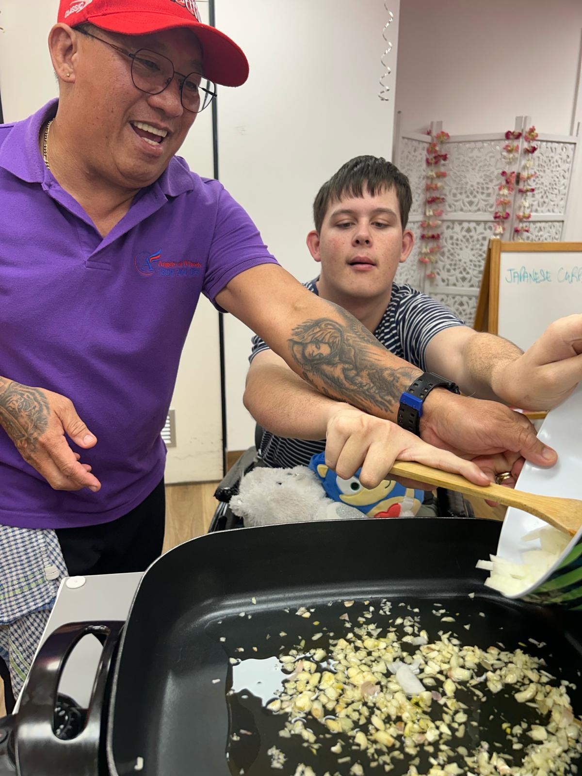 Cooking Program, Angels On Wheels