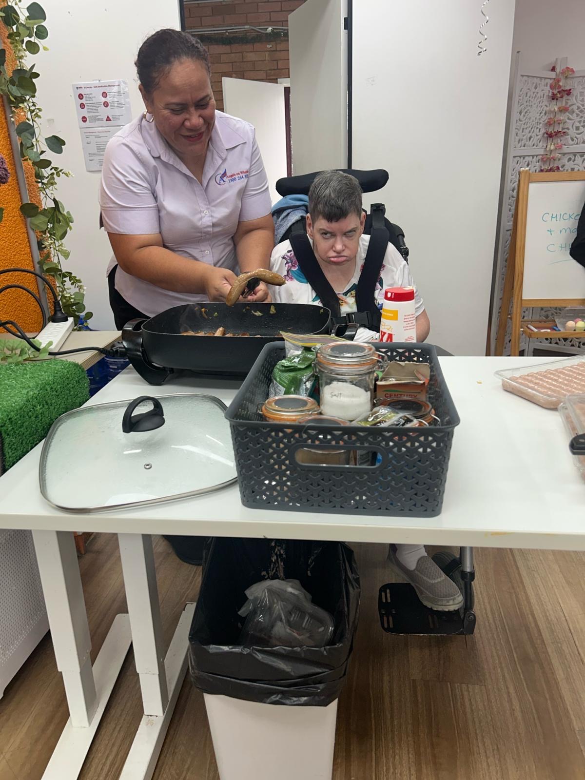 Cooking Program, Angels On Wheels