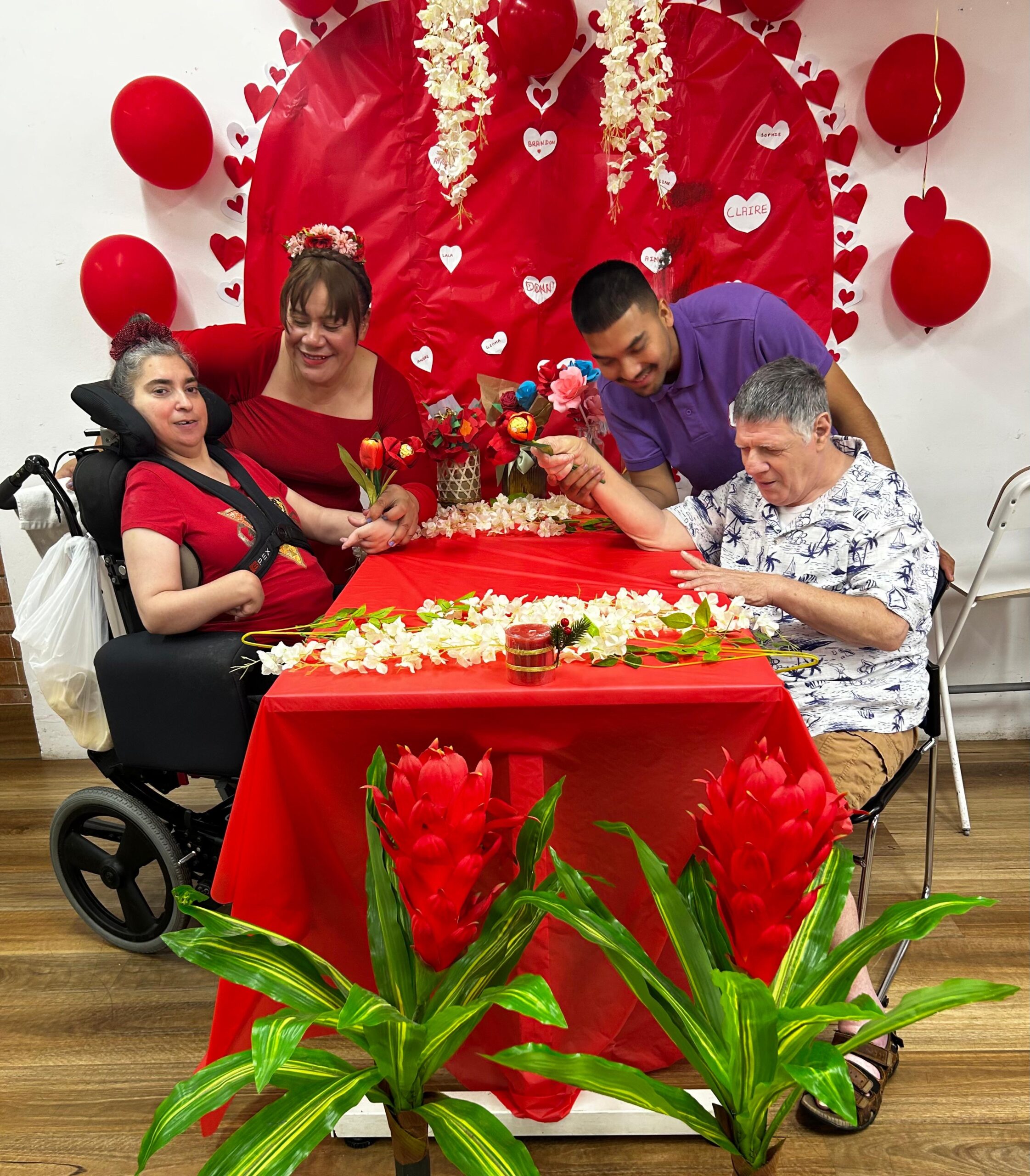 Celebrating Valentines Day, Angels On Wheels