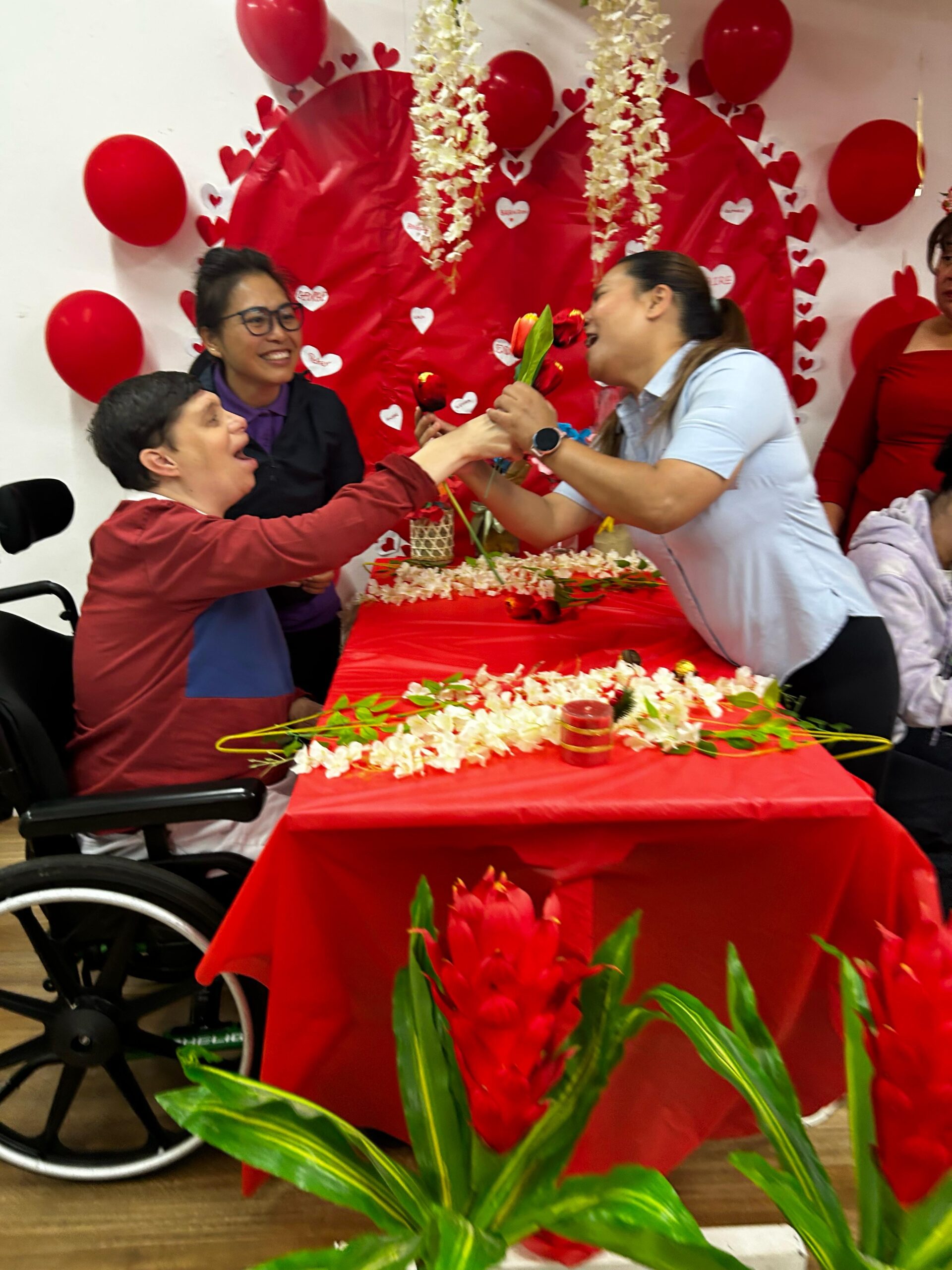 Celebrating Valentines Day, Angels On Wheels