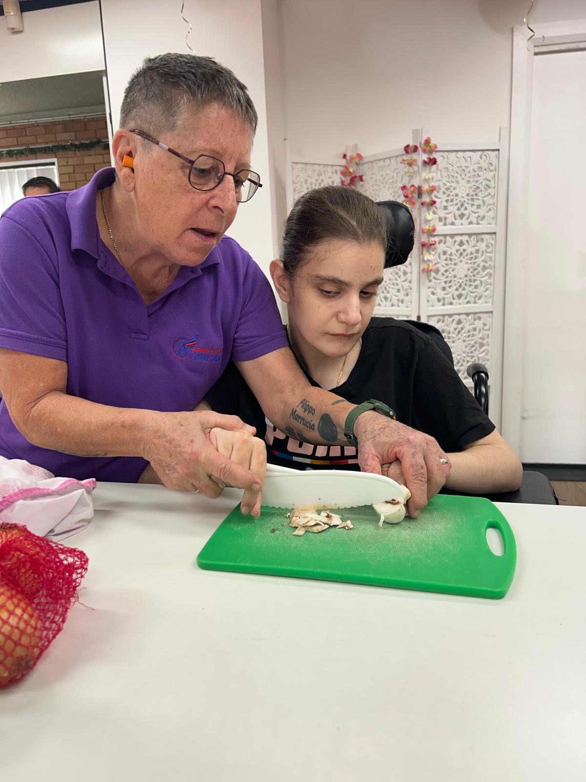 Cooking Program, Angels On Wheels