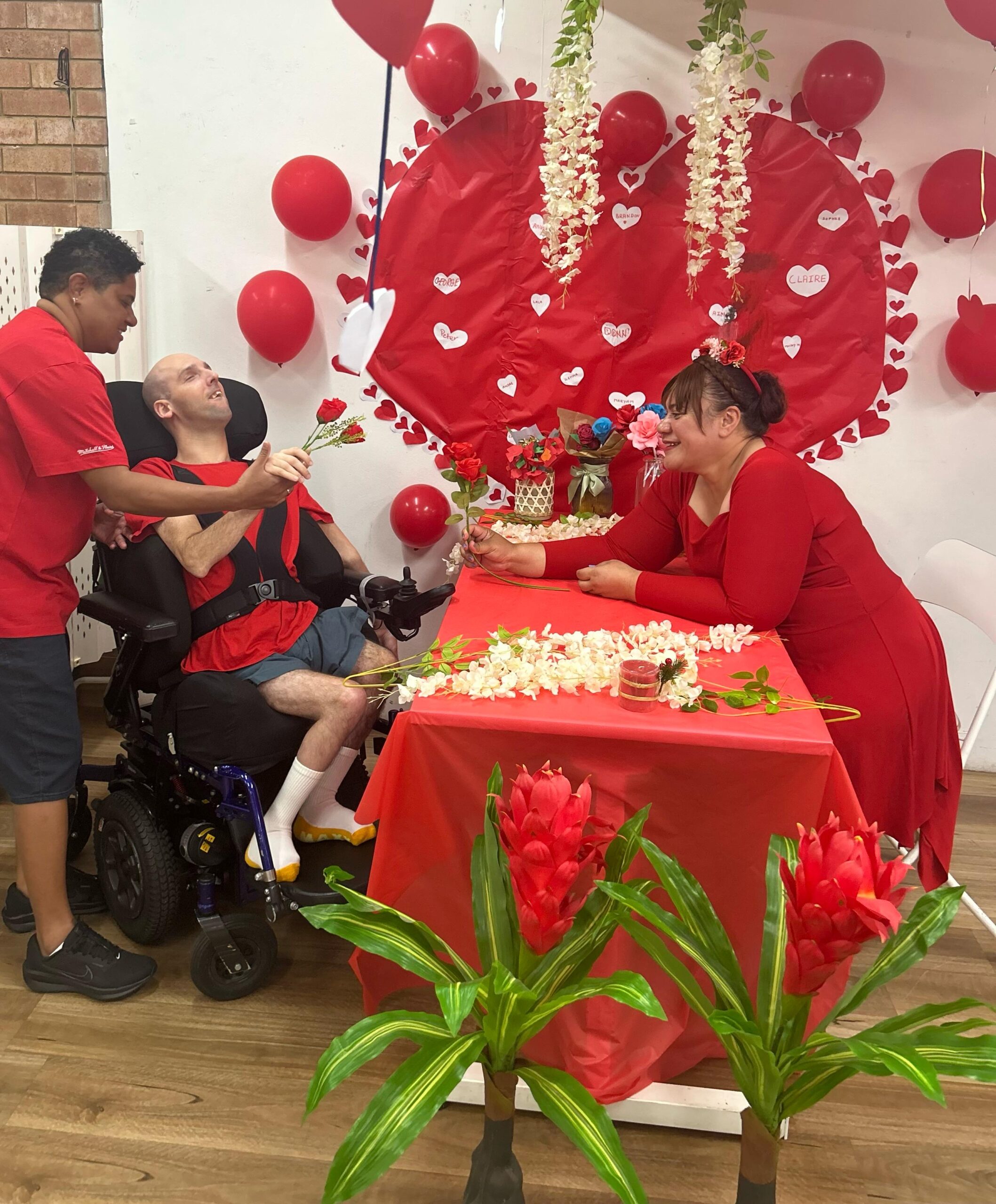 Celebrating Valentines Day, Angels On Wheels