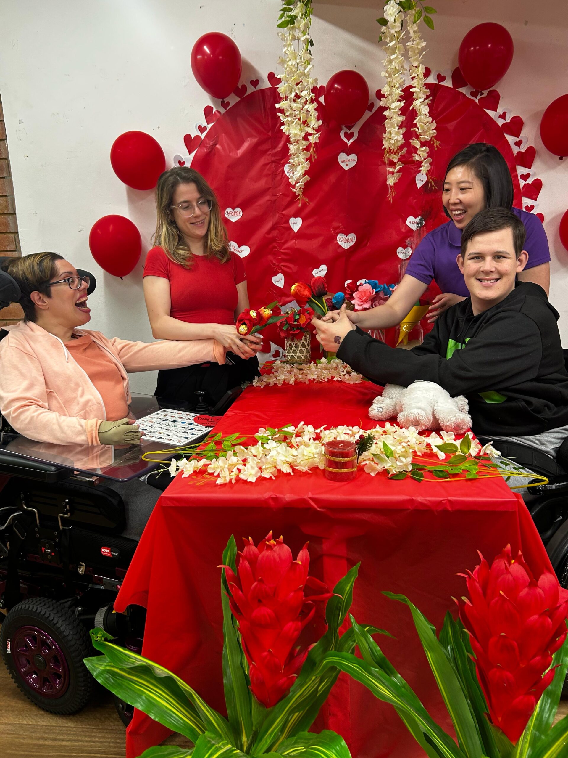 Celebrating Valentines Day, Angels On Wheels