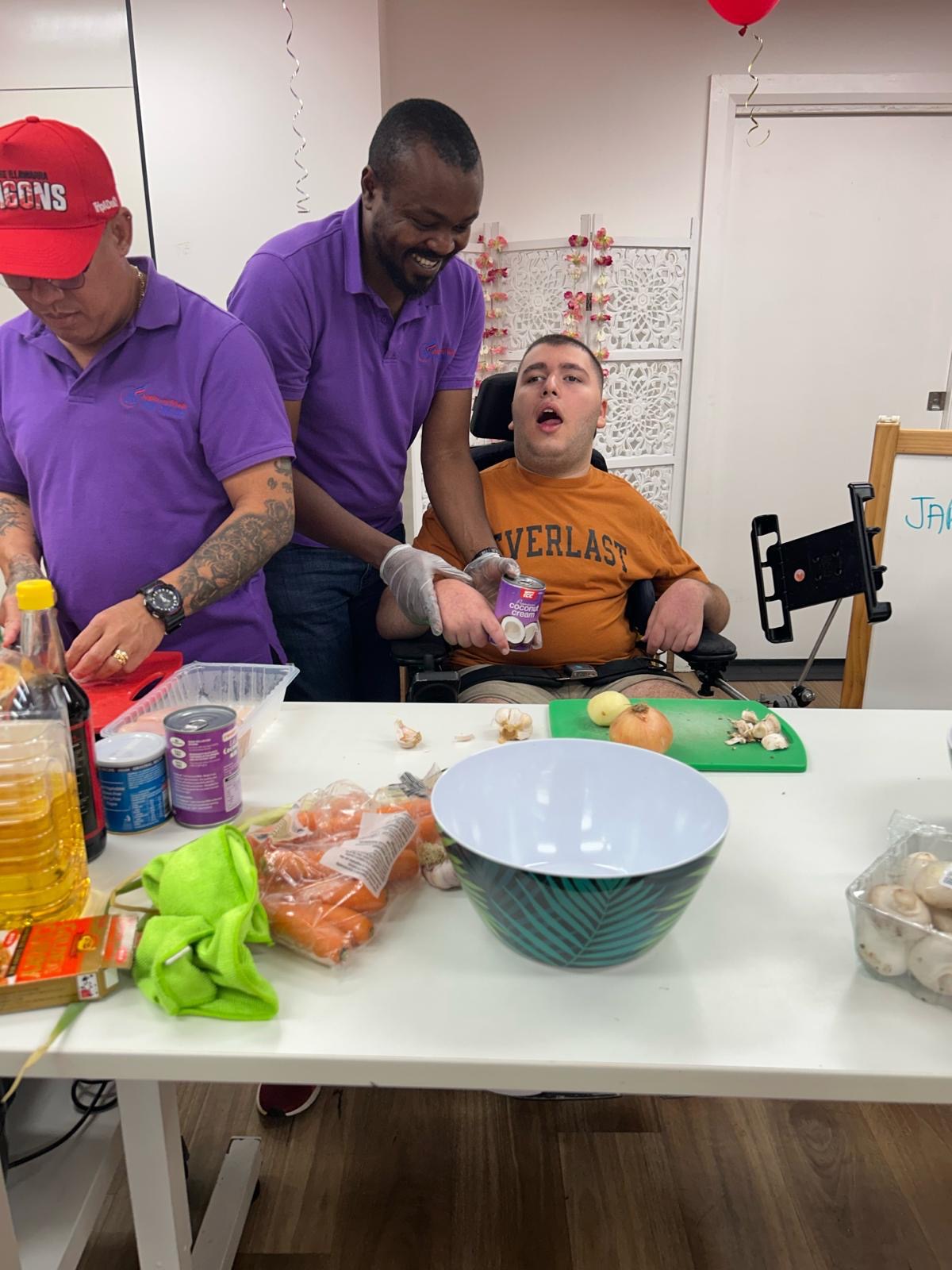 Cooking Program, Angels On Wheels