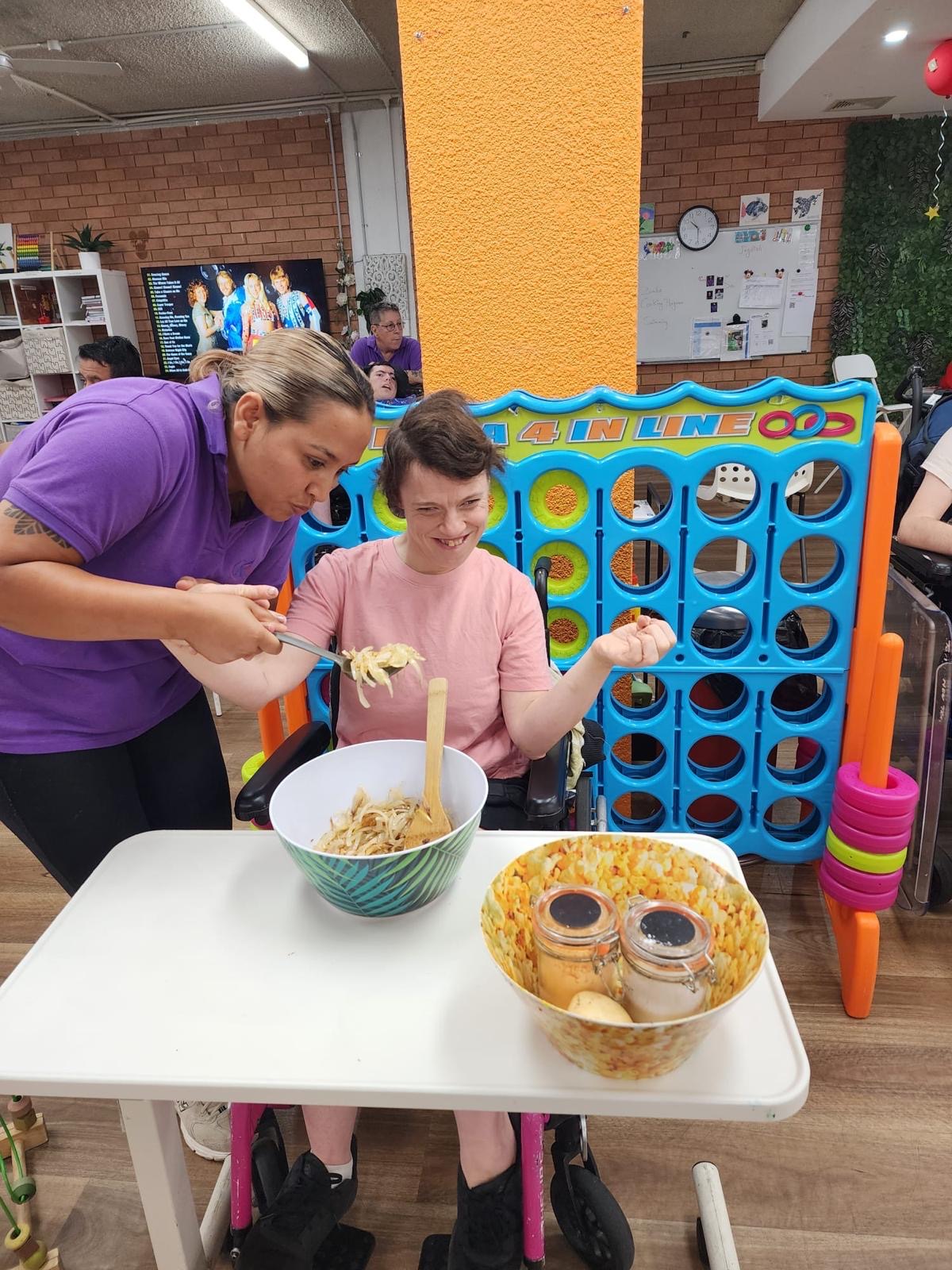 Cooking Program, Angels On Wheels