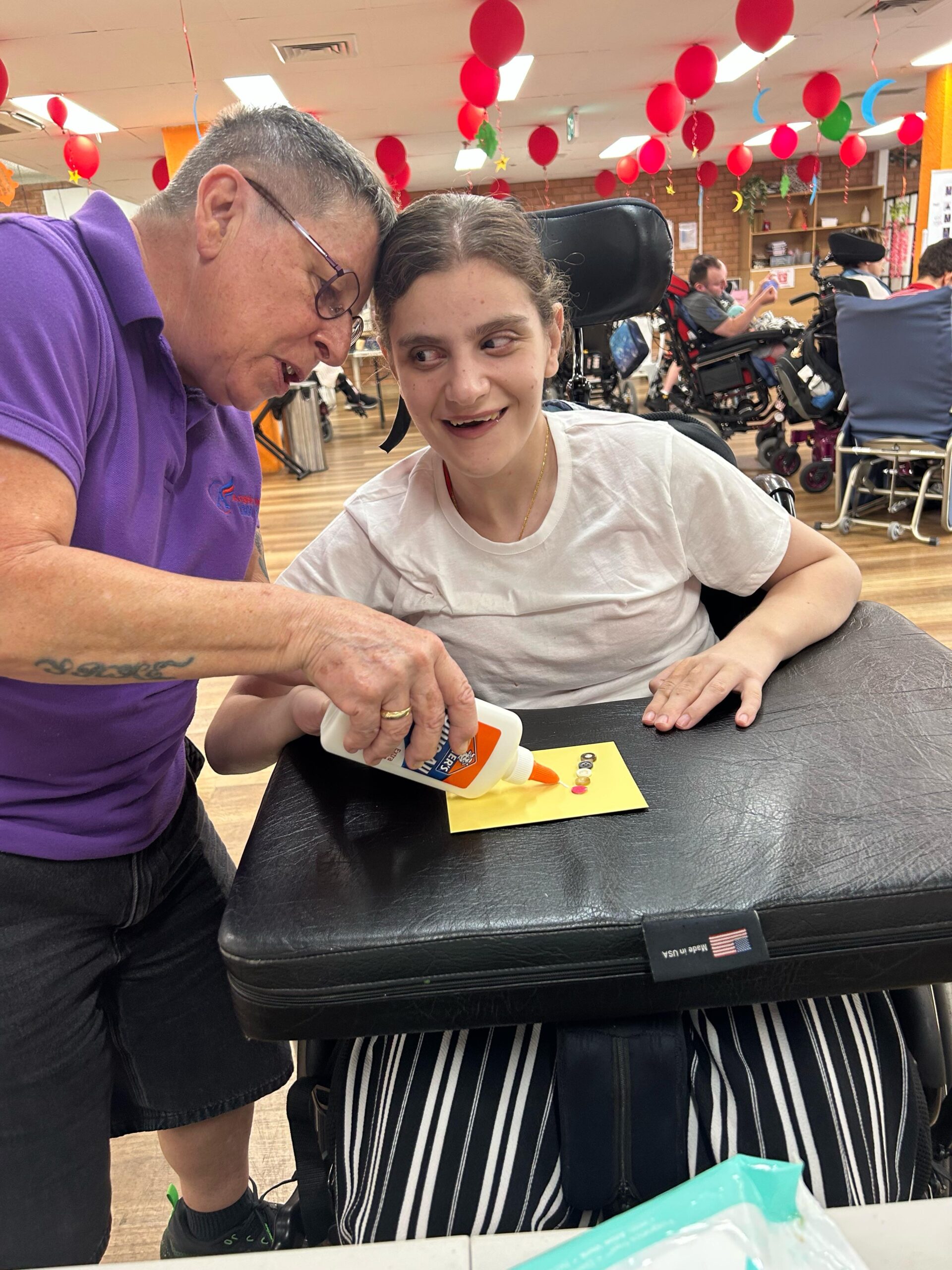 Button Art, Angels On Wheels