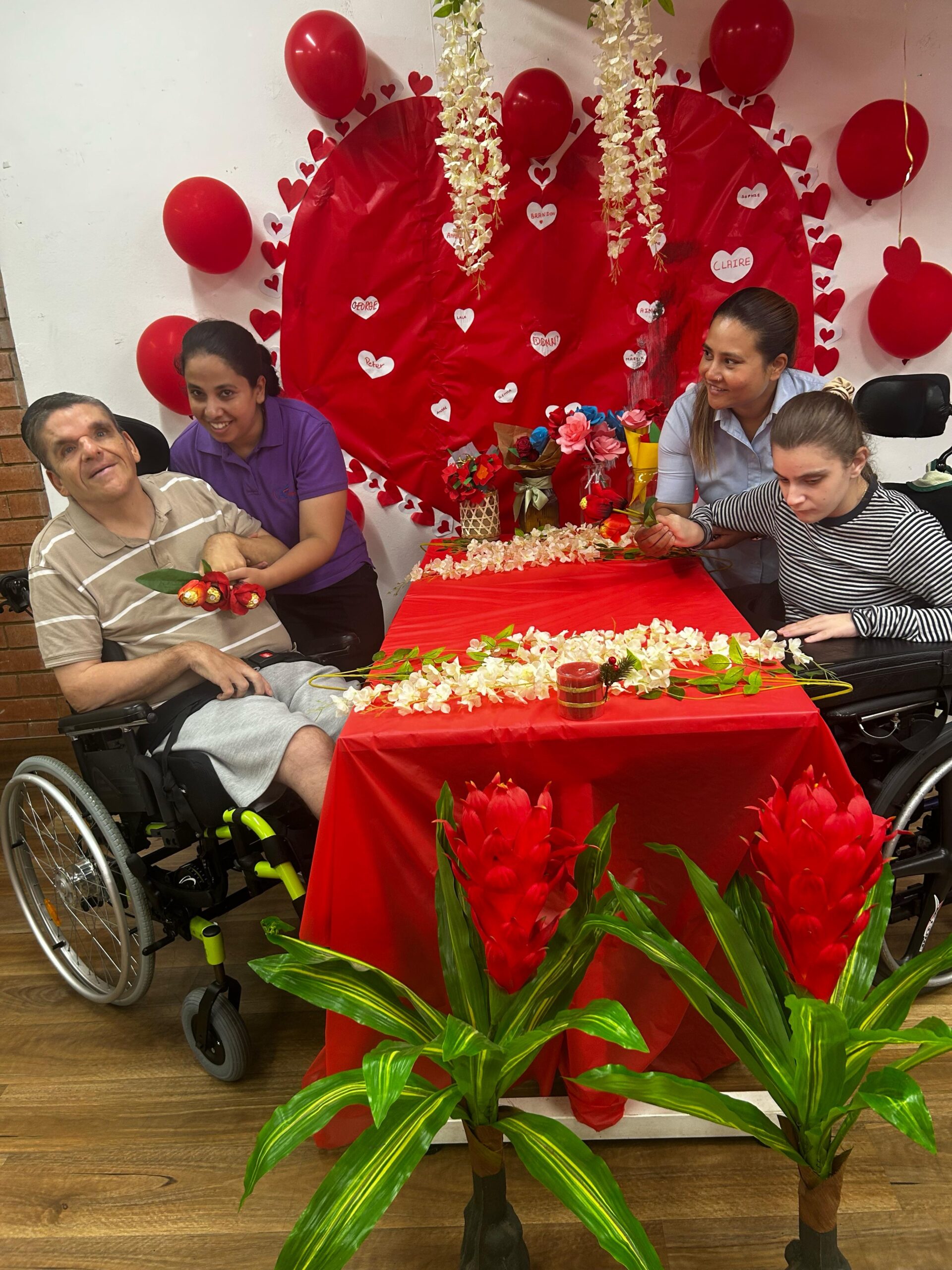 Celebrating Valentines Day, Angels On Wheels