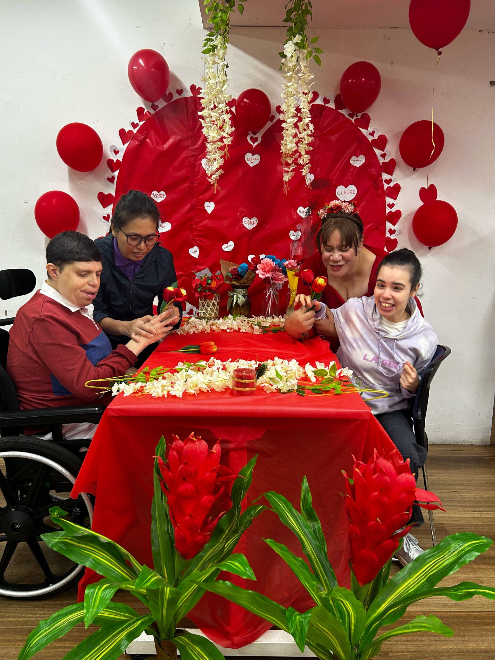 Celebrating Valentines Day, Angels On Wheels