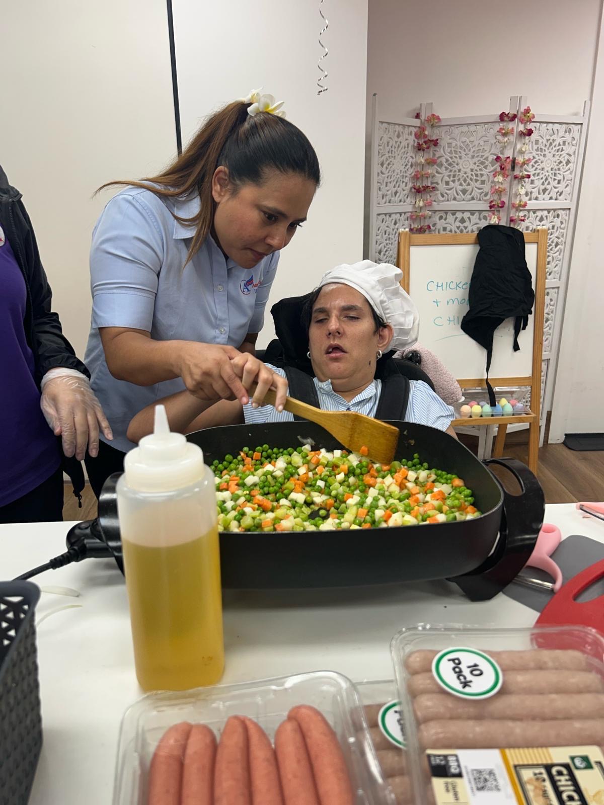 Cooking Program, Angels On Wheels