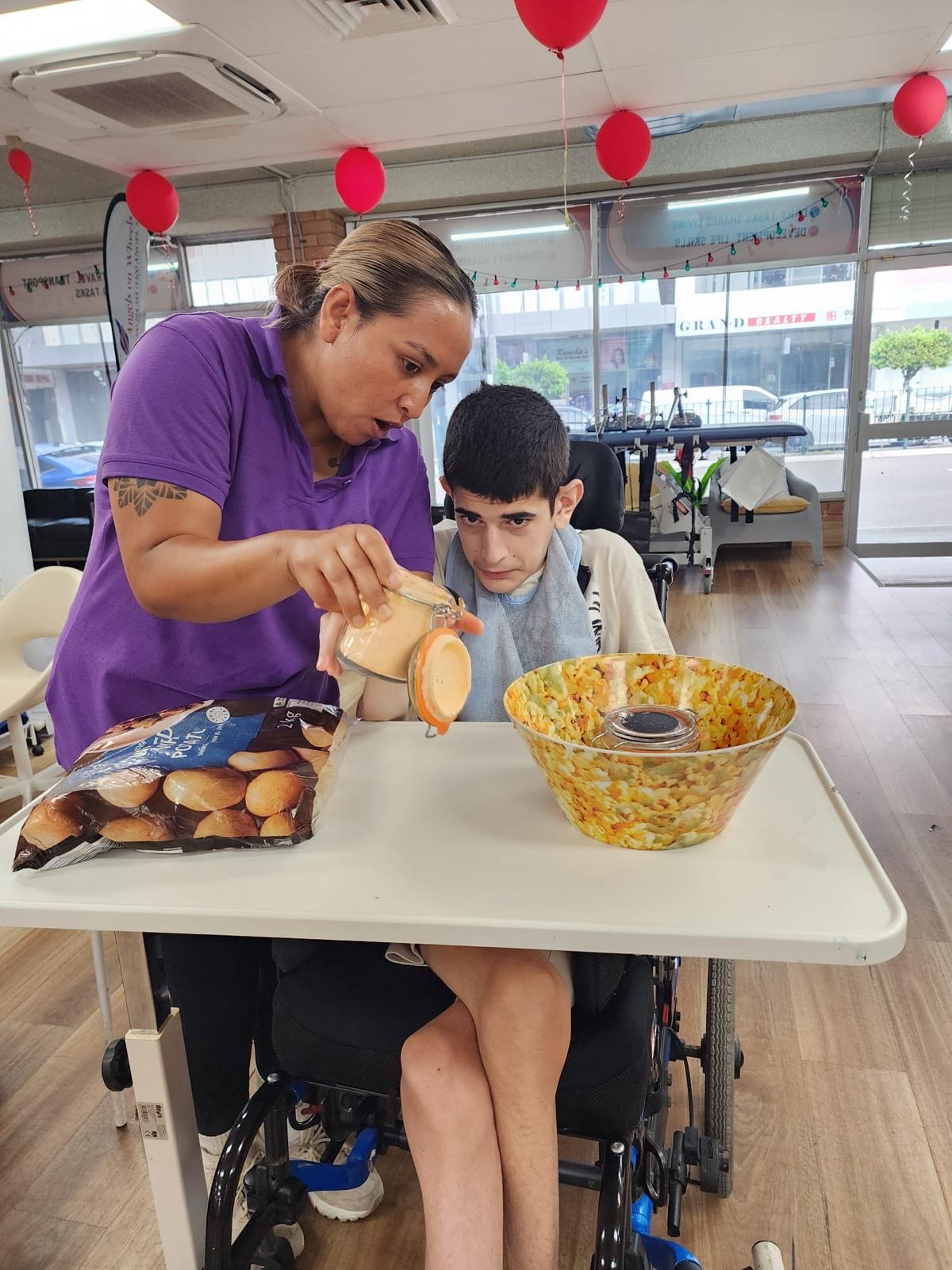 Cooking Program, Angels On Wheels