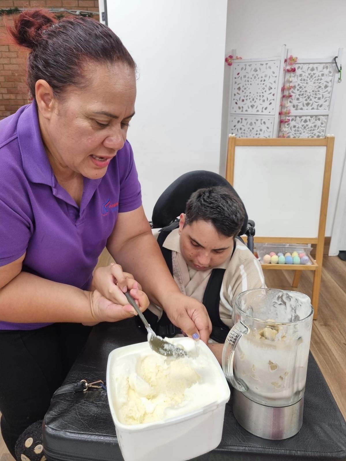 Smoothie Making, Angels On Wheels