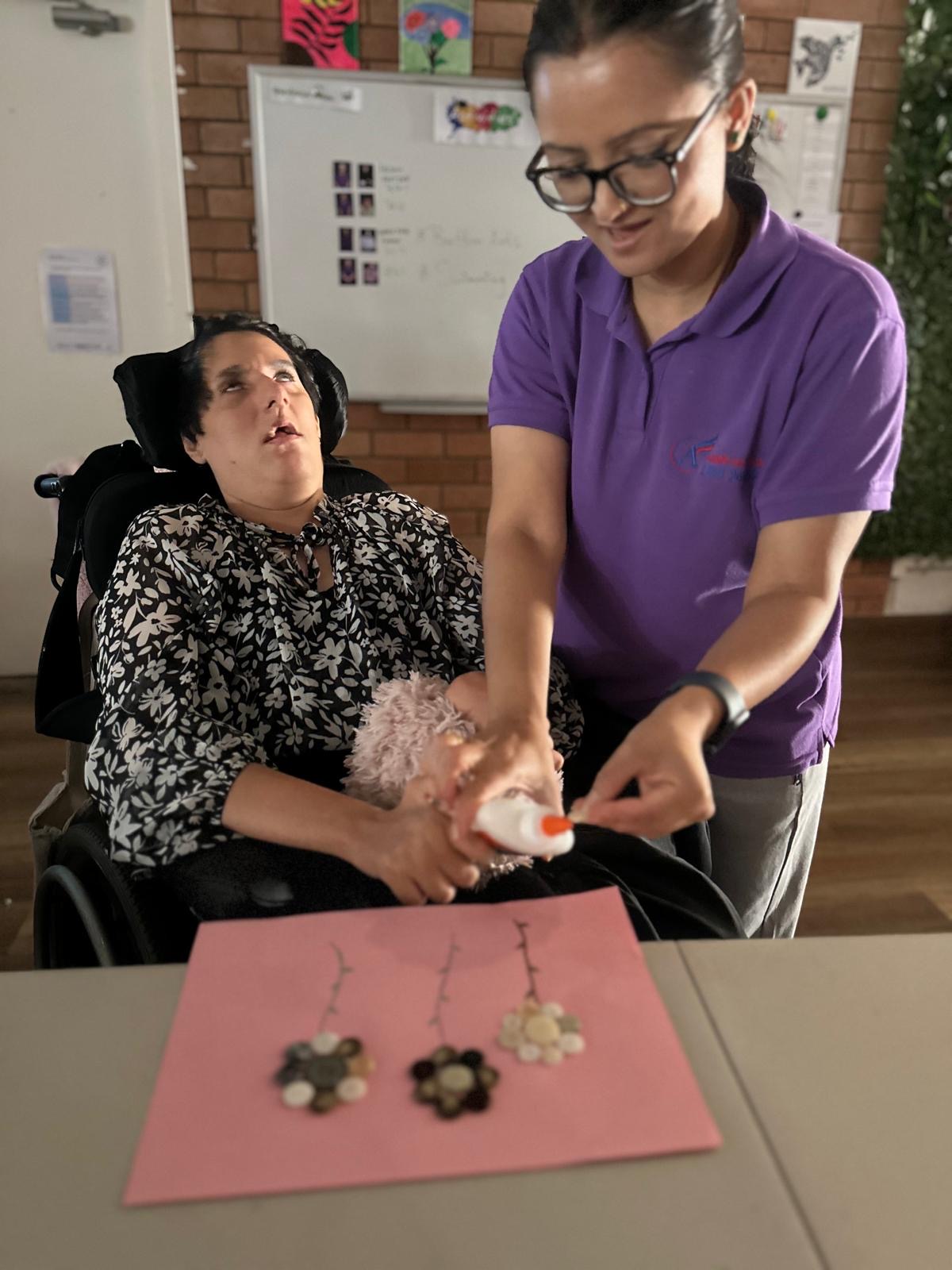 Button Art, Angels On Wheels