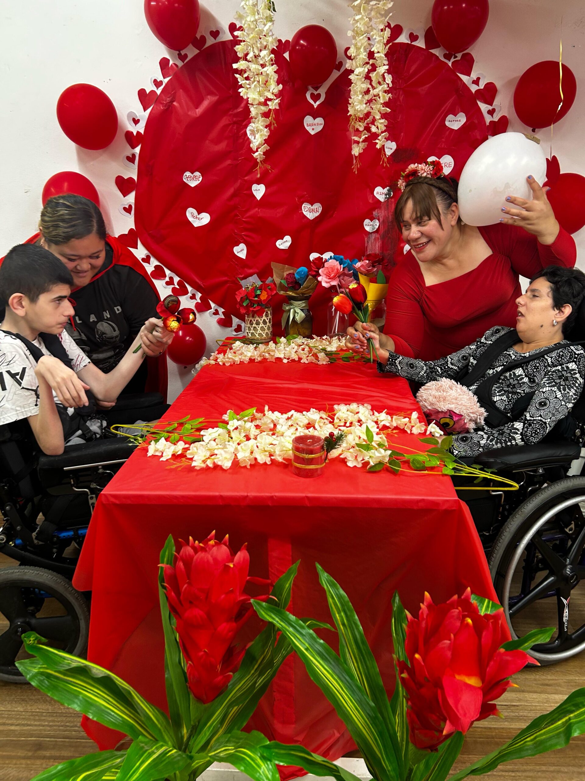 Celebrating Valentines Day, Angels On Wheels