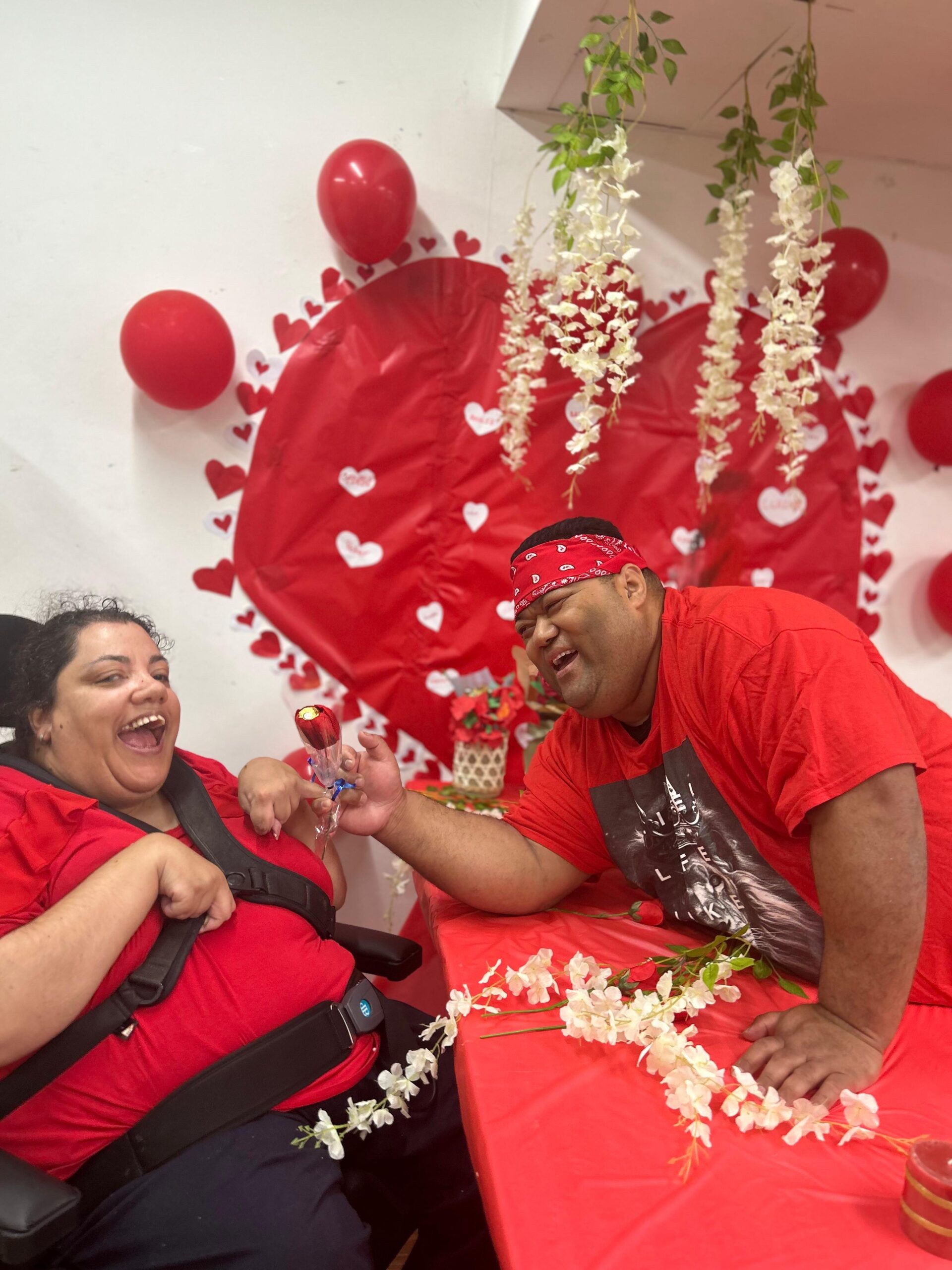 Celebrating Valentines Day, Angels On Wheels