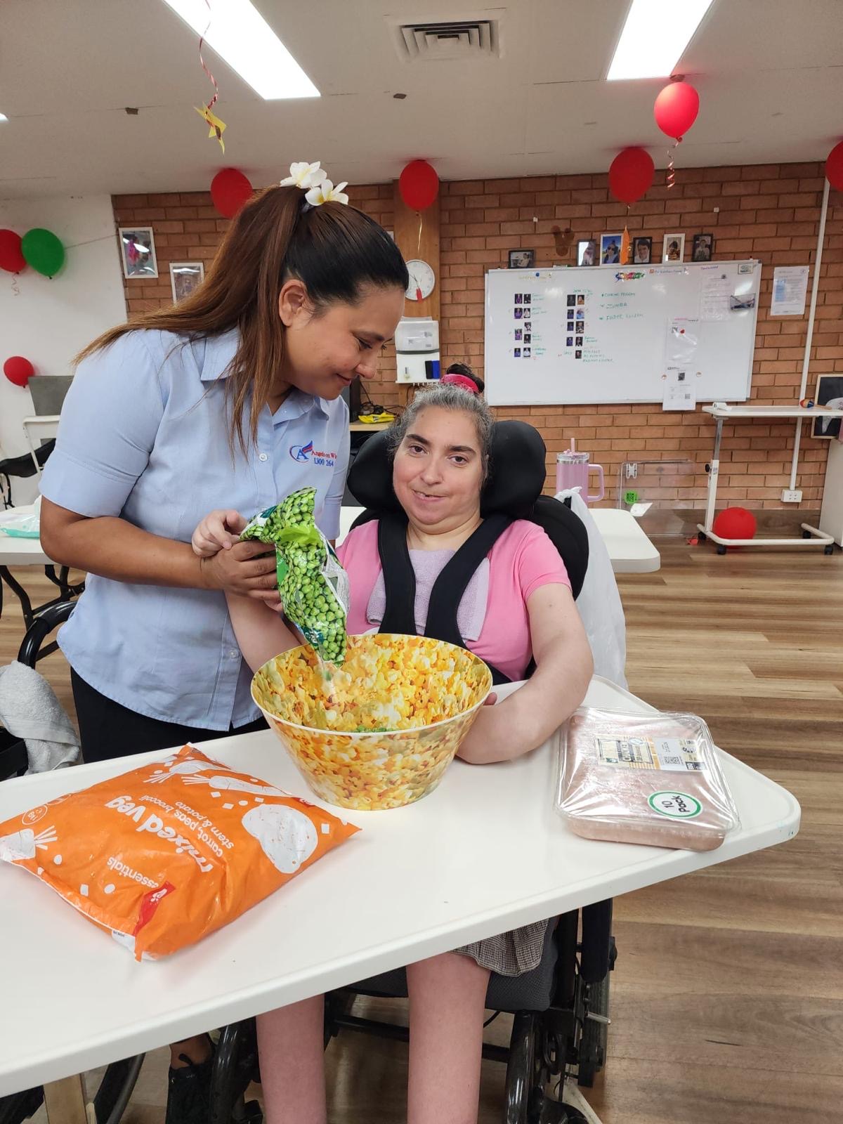 Cooking Program, Angels On Wheels