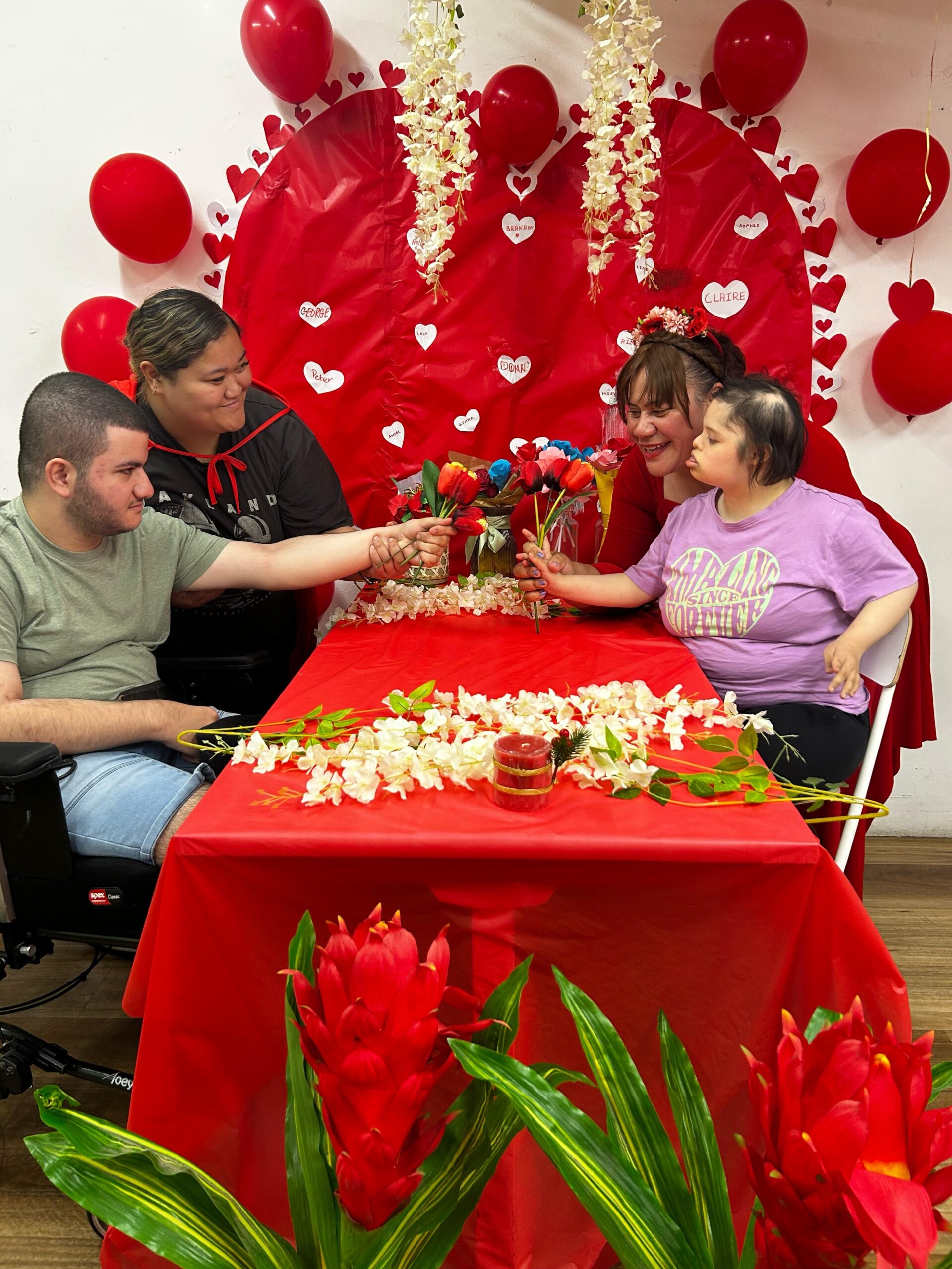 Celebrating Valentines Day, Angels On Wheels