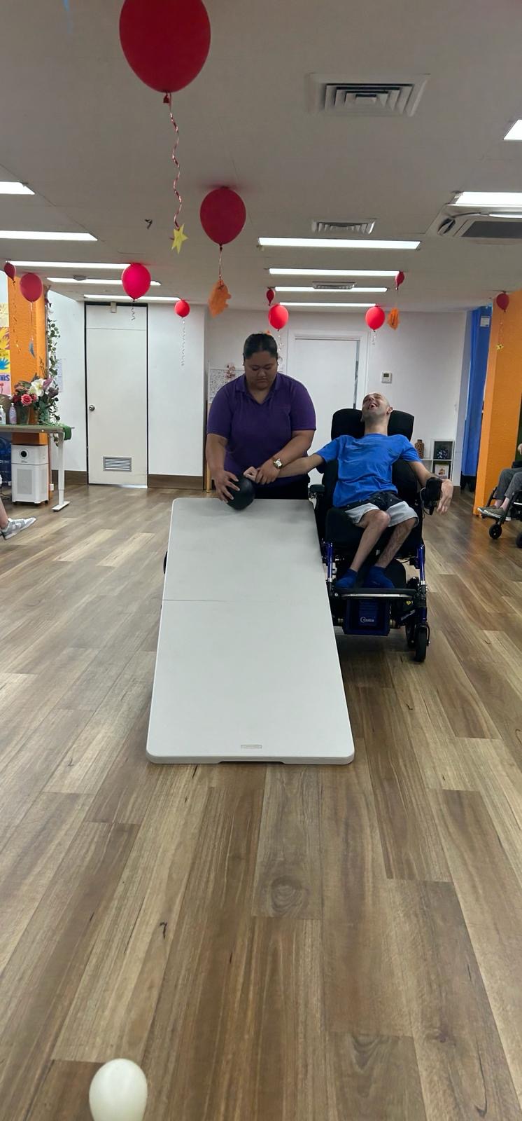 Indoor Bowling, Angels On Wheels