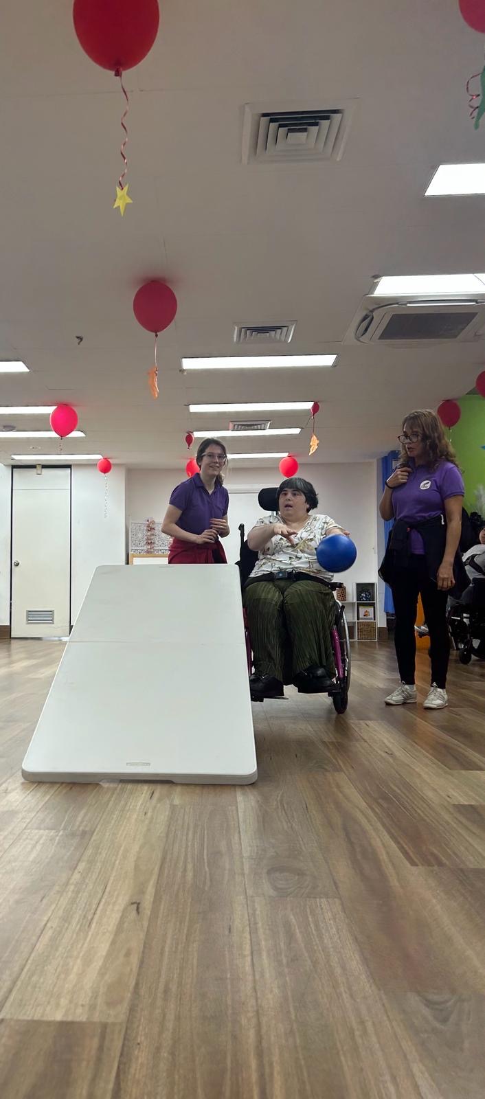 Indoor Bowling, Angels On Wheels