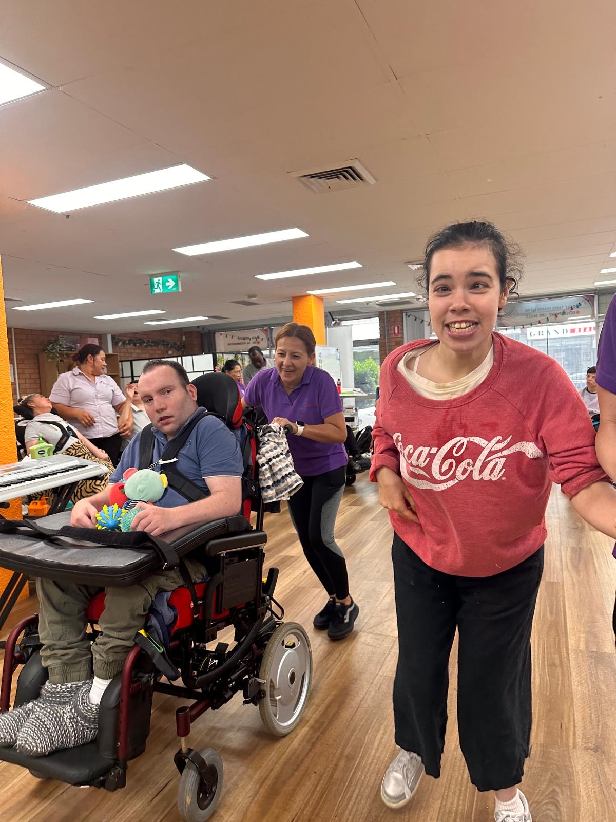 Wheelchair Race, Angels On Wheels