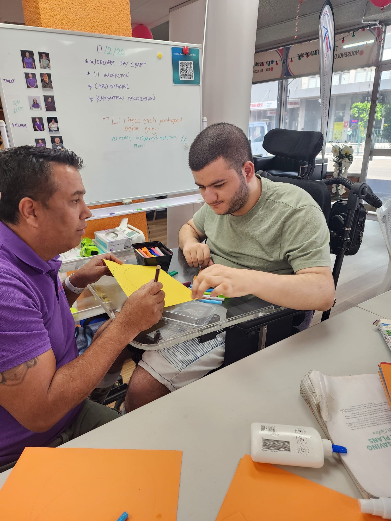 Ramadan Arts & Crafts, Angels On Wheels